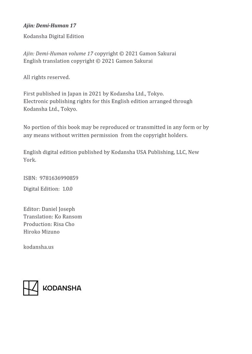 Read Ajin Manga Online