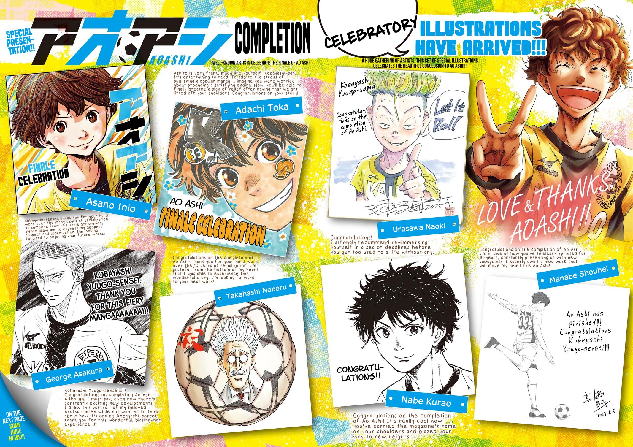 Read Ao Ashi Manga Online