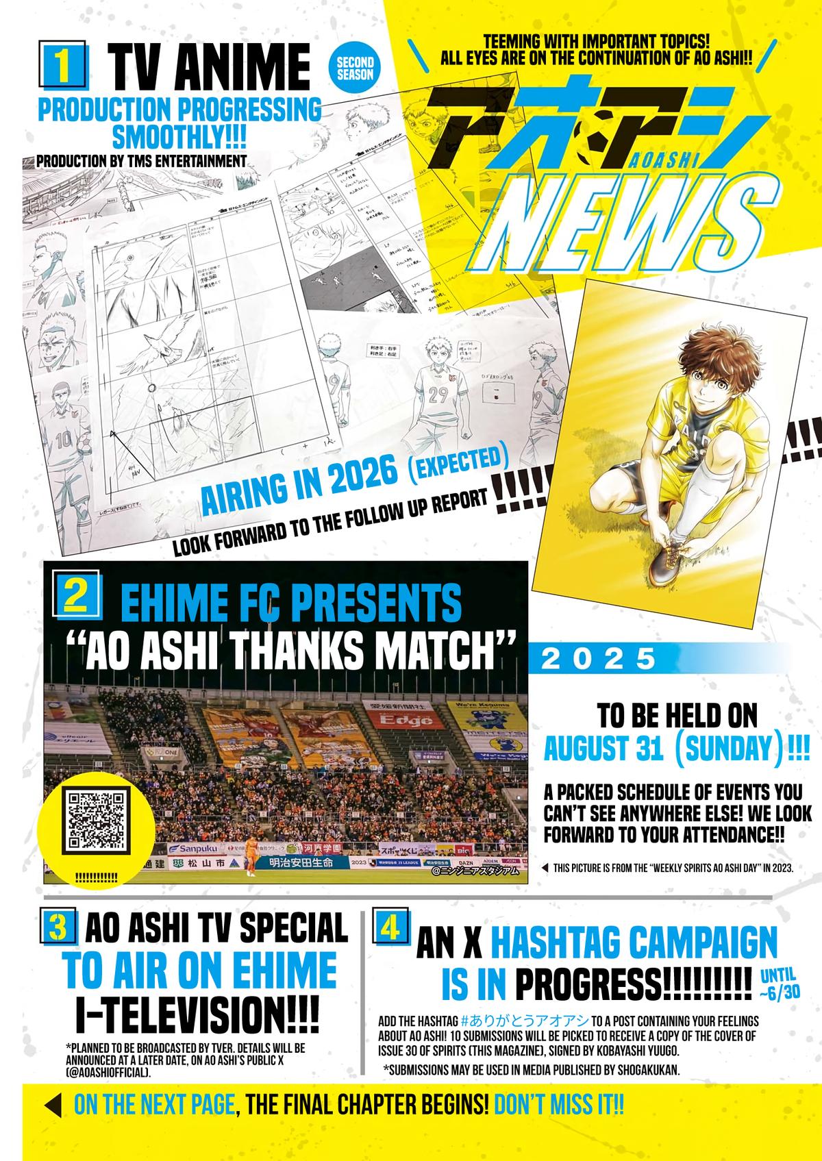 Read Ao Ashi Manga Online