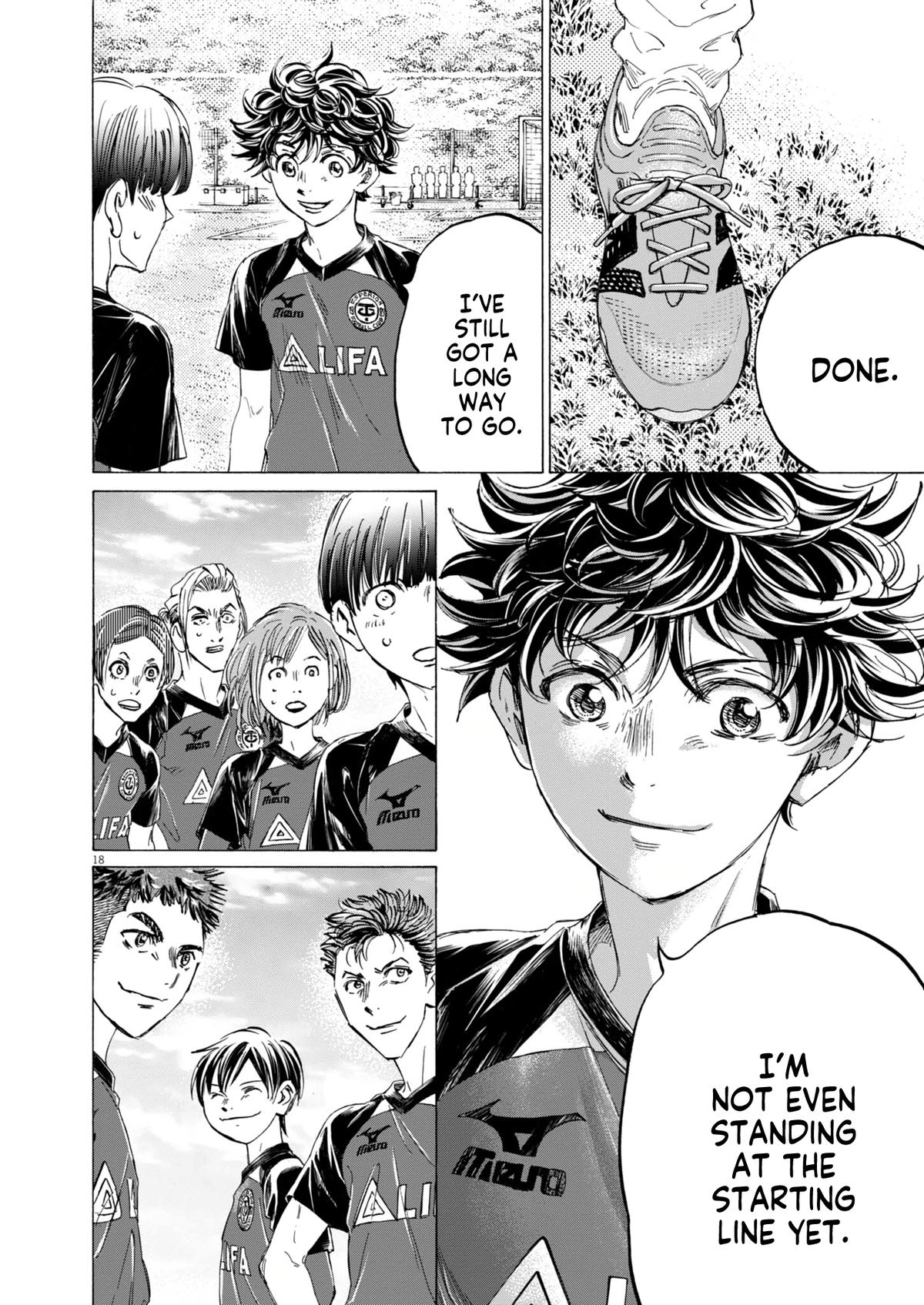 Read Ao Ashi Manga Online