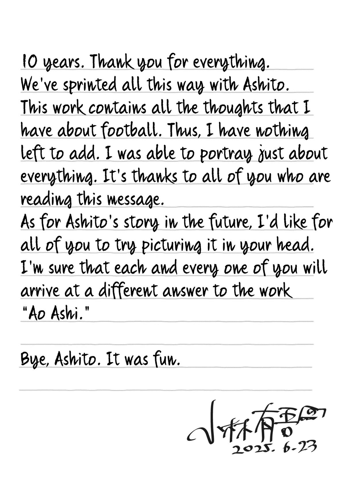 Read Ao Ashi Manga Online