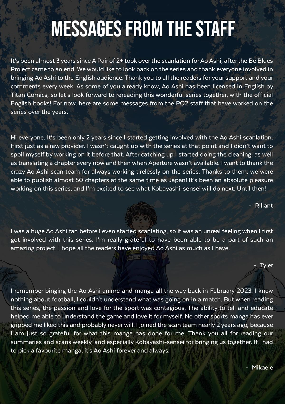 Read Ao Ashi Manga Online