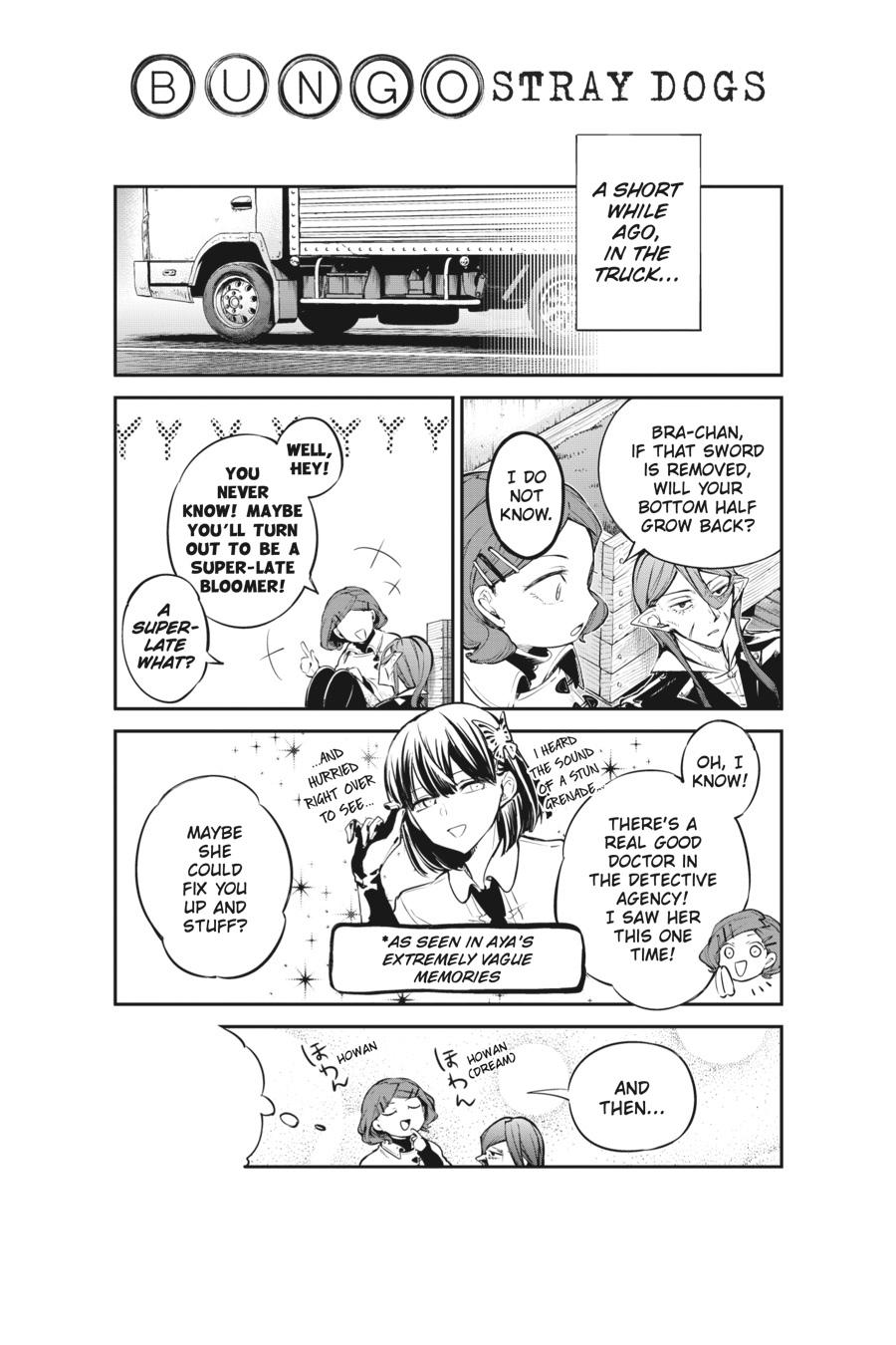 Read Bungo Stray Dogs Manga Online