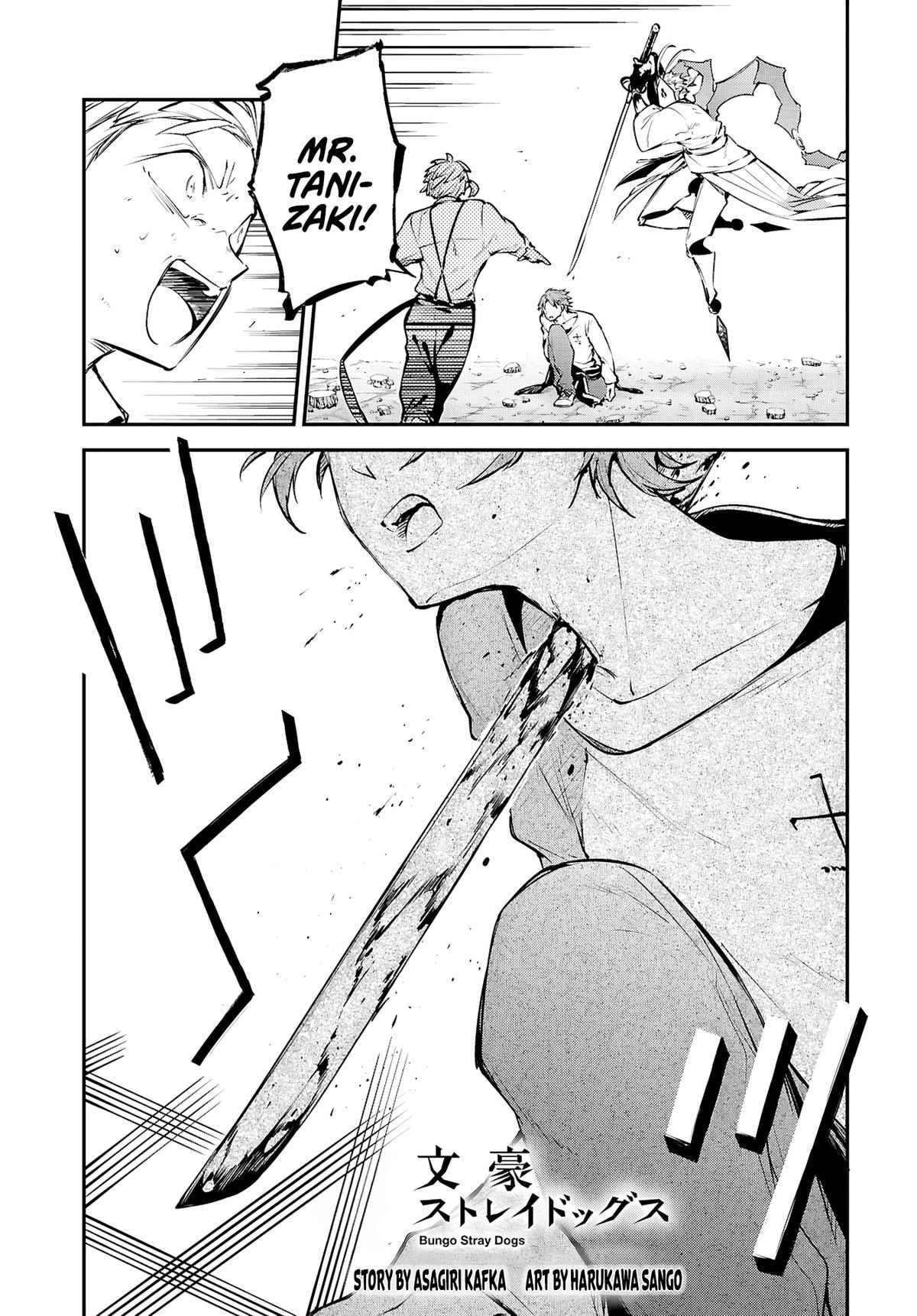 Read Bungo Stray Dogs Manga Online