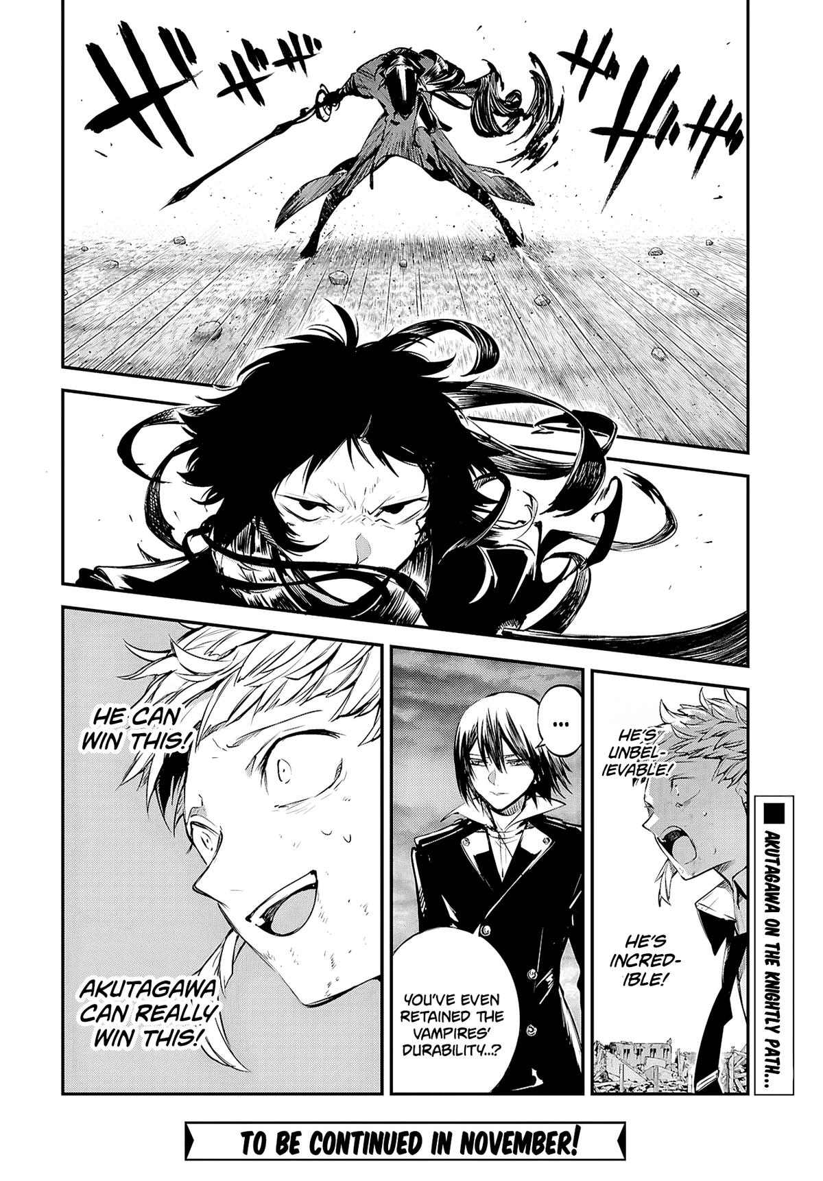 Read Bungo Stray Dogs Manga Online