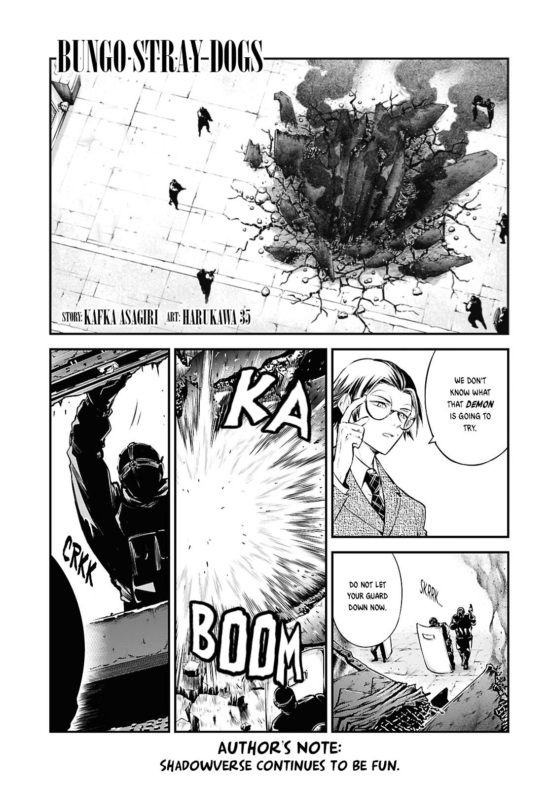 Read Bungo Stray Dogs Manga Online