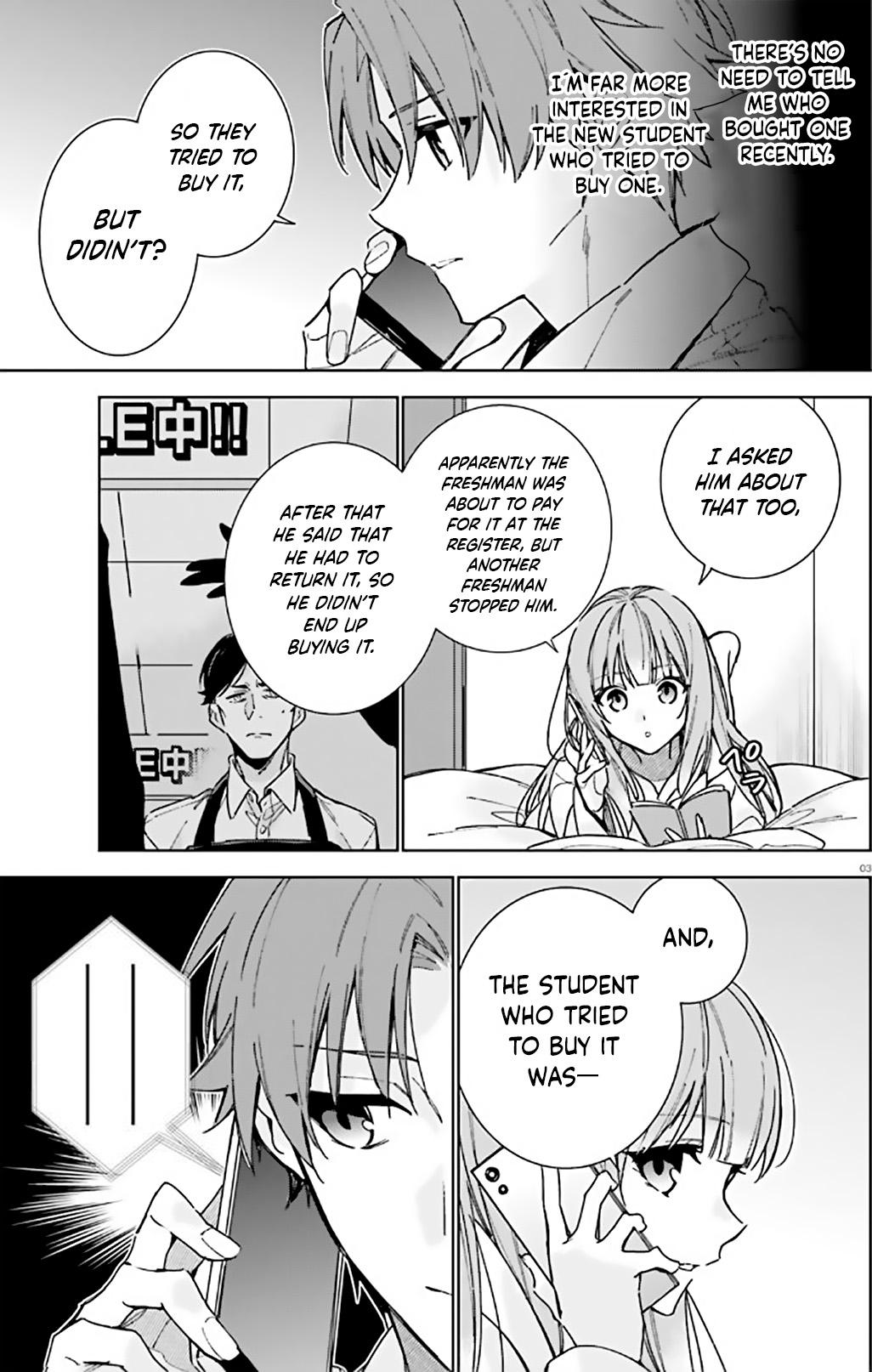 Read Classroom of the Elite - 2nd Year Manga Online