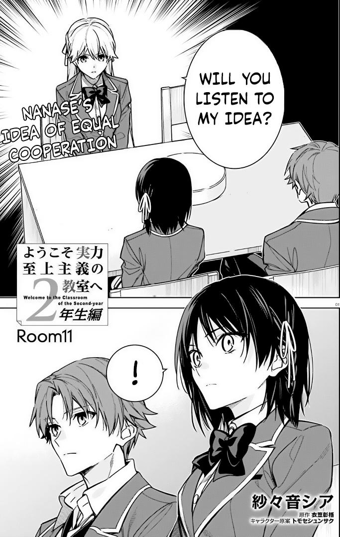 Read Classroom of the Elite - 2nd Year Manga Online