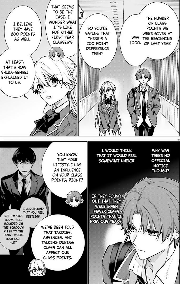Read Classroom of the Elite - 2nd Year Manga Online