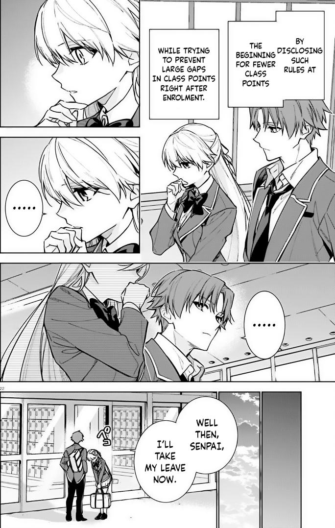 Read Classroom of the Elite - 2nd Year Manga Online