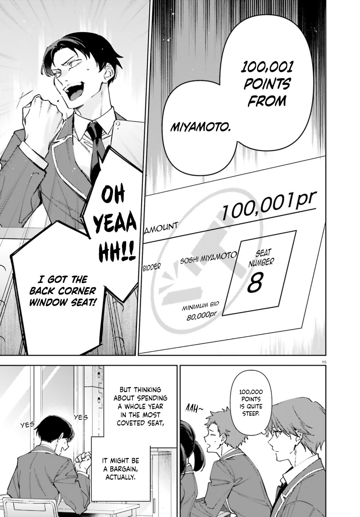 Read Classroom of the Elite - 2nd Year Manga Online