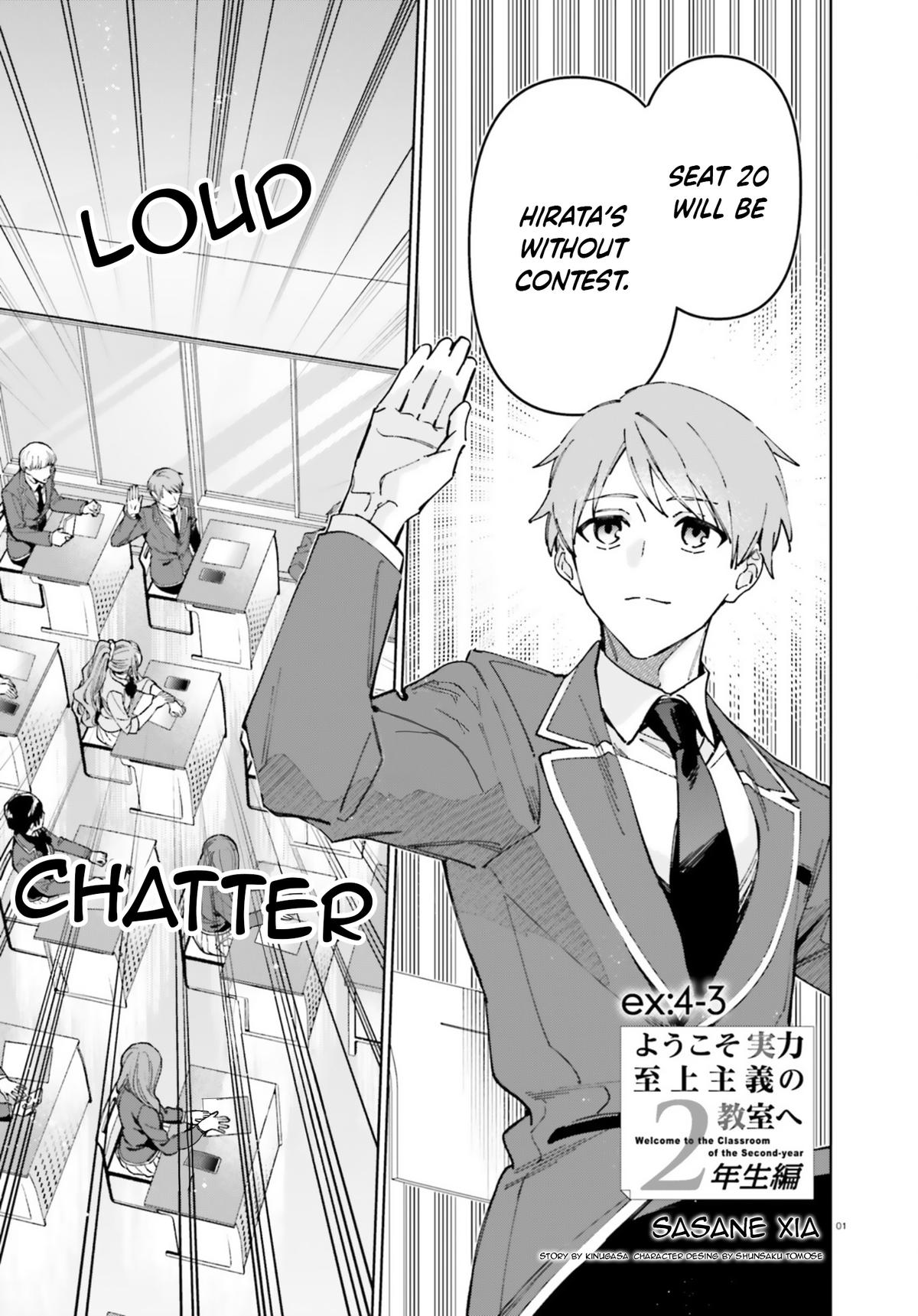 Read Classroom of the Elite - 2nd Year Manga Online