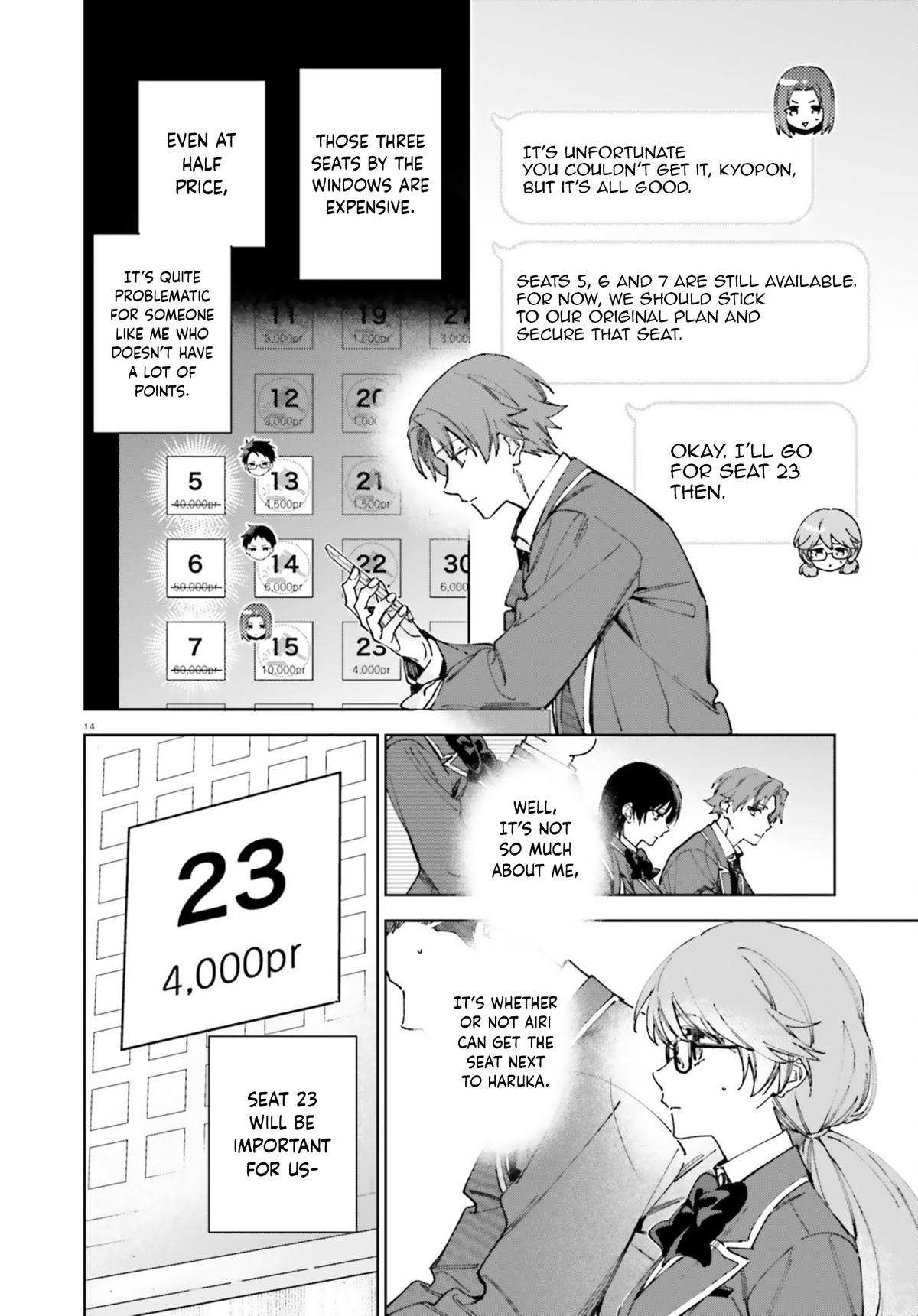 Read Classroom of the Elite - 2nd Year Manga Online