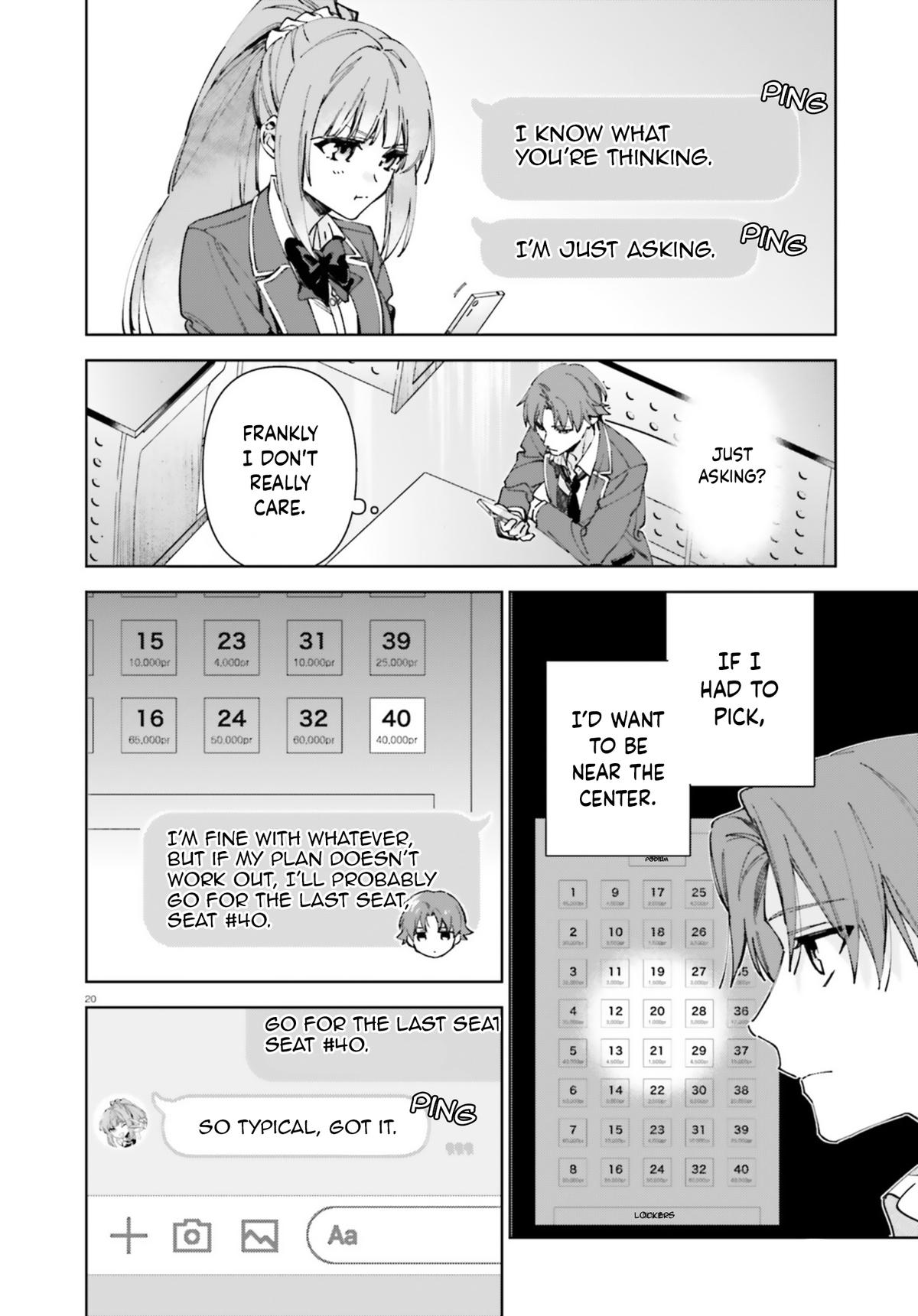 Read Classroom of the Elite - 2nd Year Manga Online