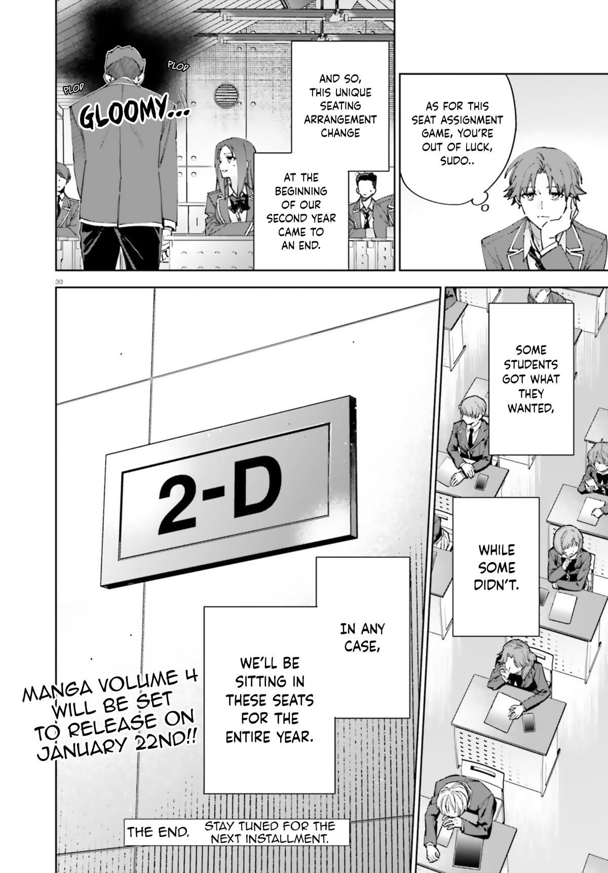 Read Classroom of the Elite - 2nd Year Manga Online