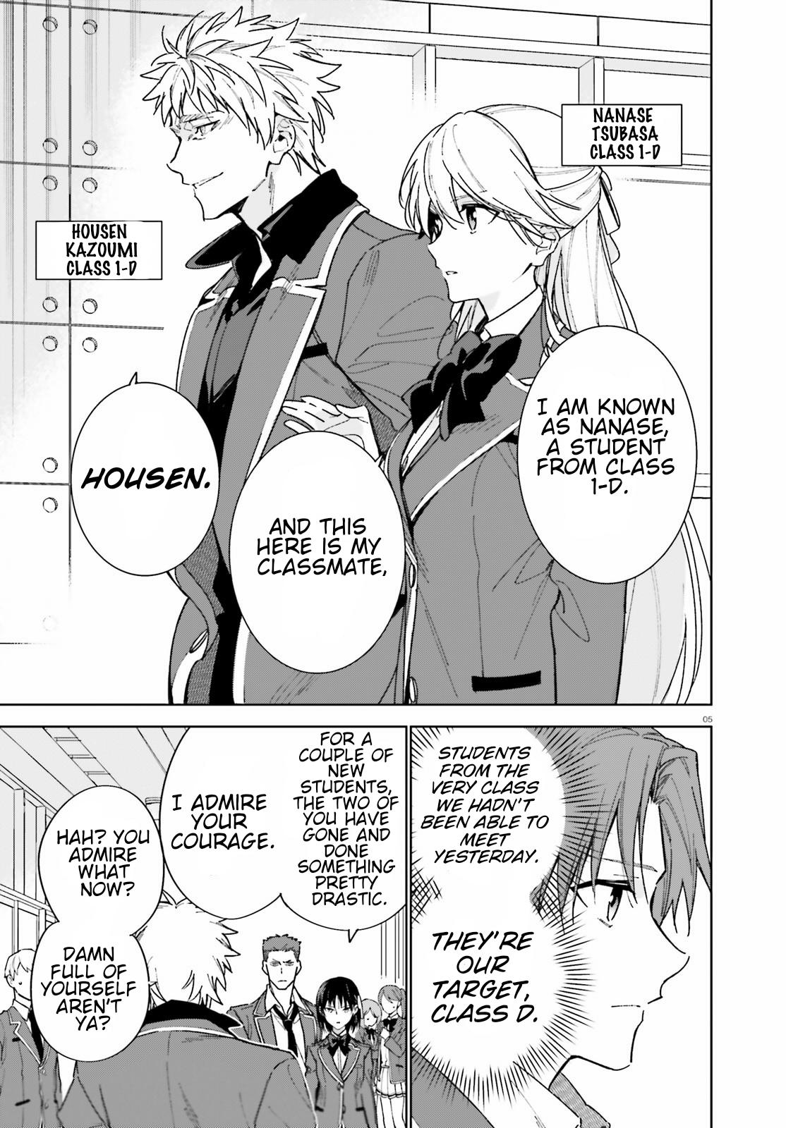 Read Classroom of the Elite - 2nd Year Manga Online