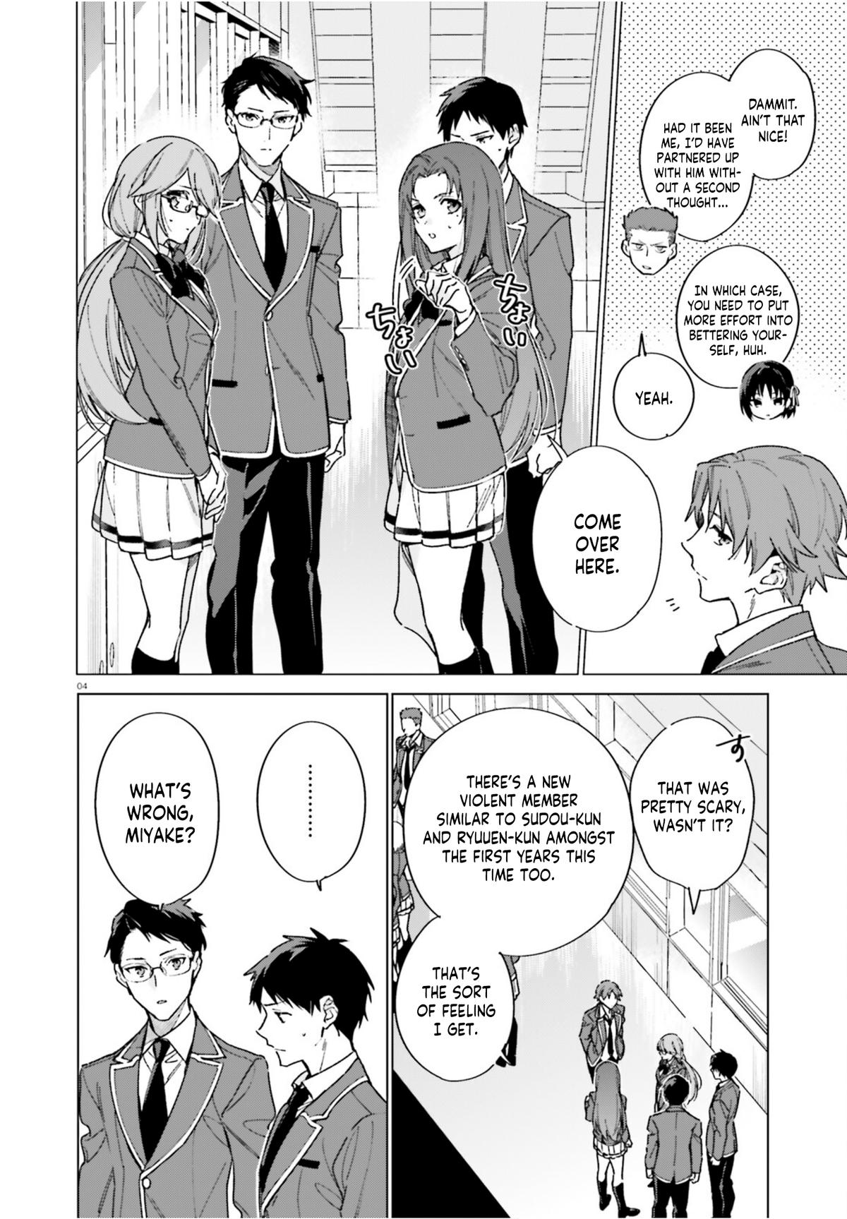 Read Classroom of the Elite - 2nd Year Manga Online