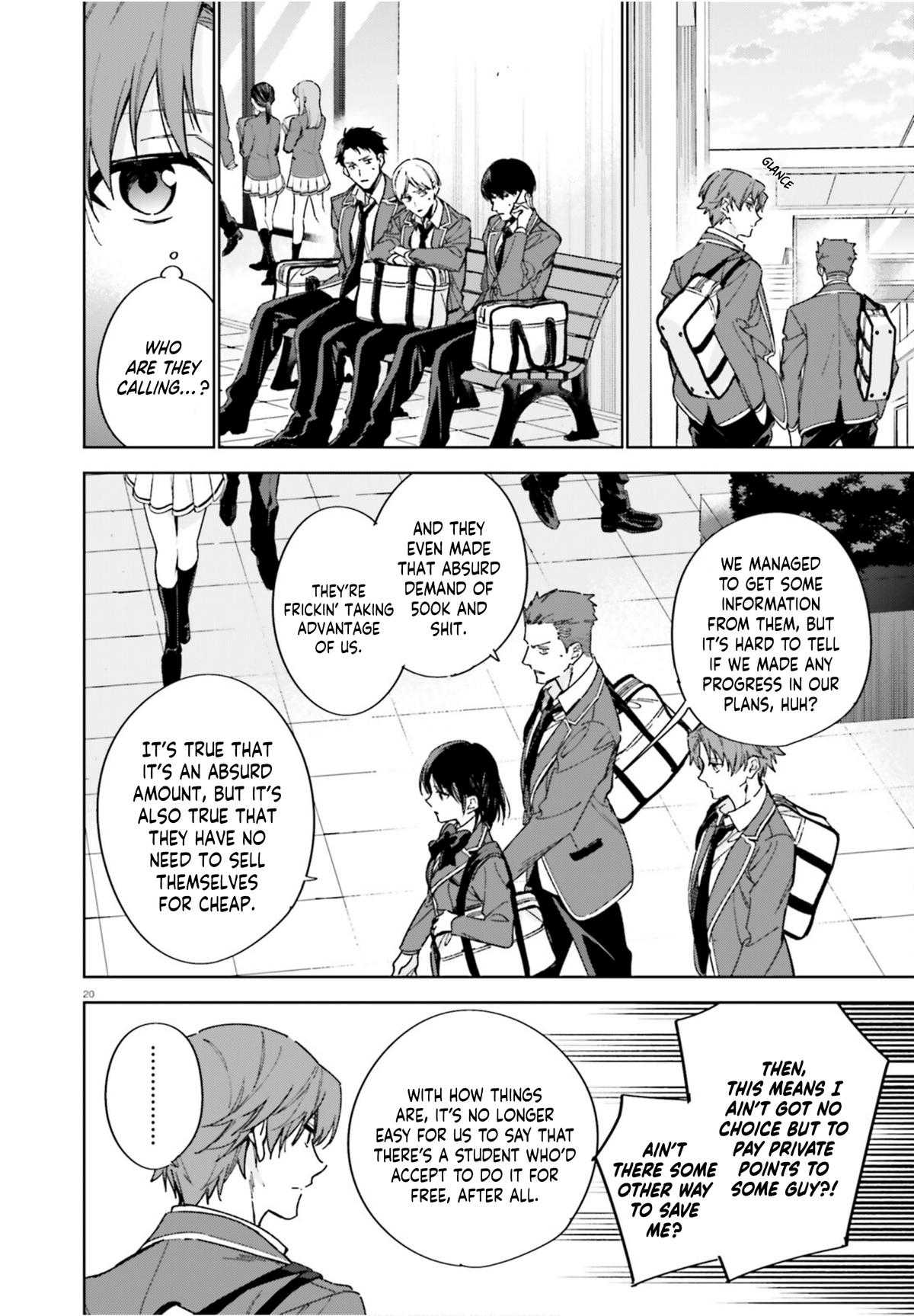Read Classroom of the Elite - 2nd Year Manga Online