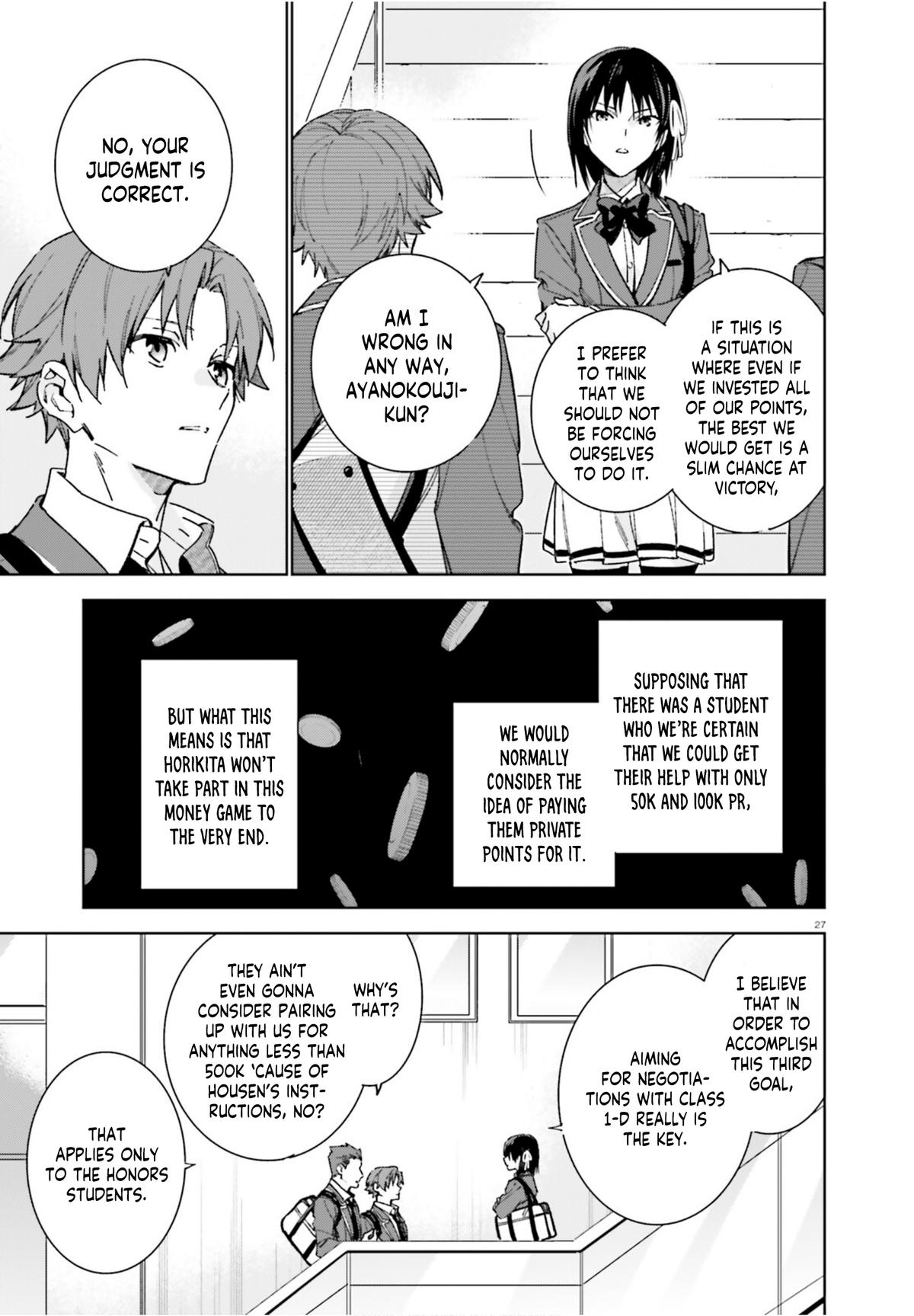 Read Classroom of the Elite - 2nd Year Manga Online