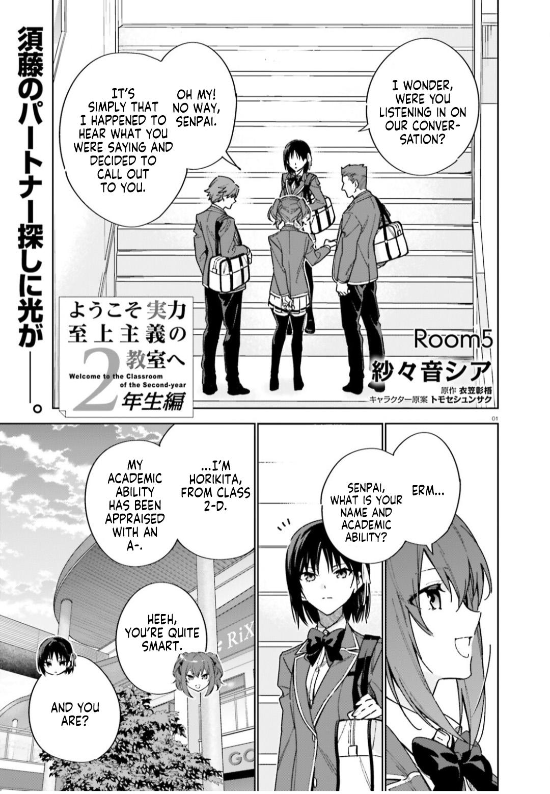 Read Classroom of the Elite - 2nd Year Manga Online