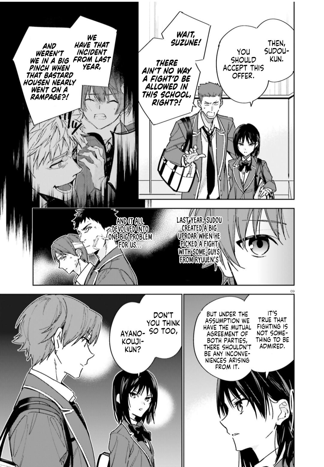 Read Classroom of the Elite - 2nd Year Manga Online