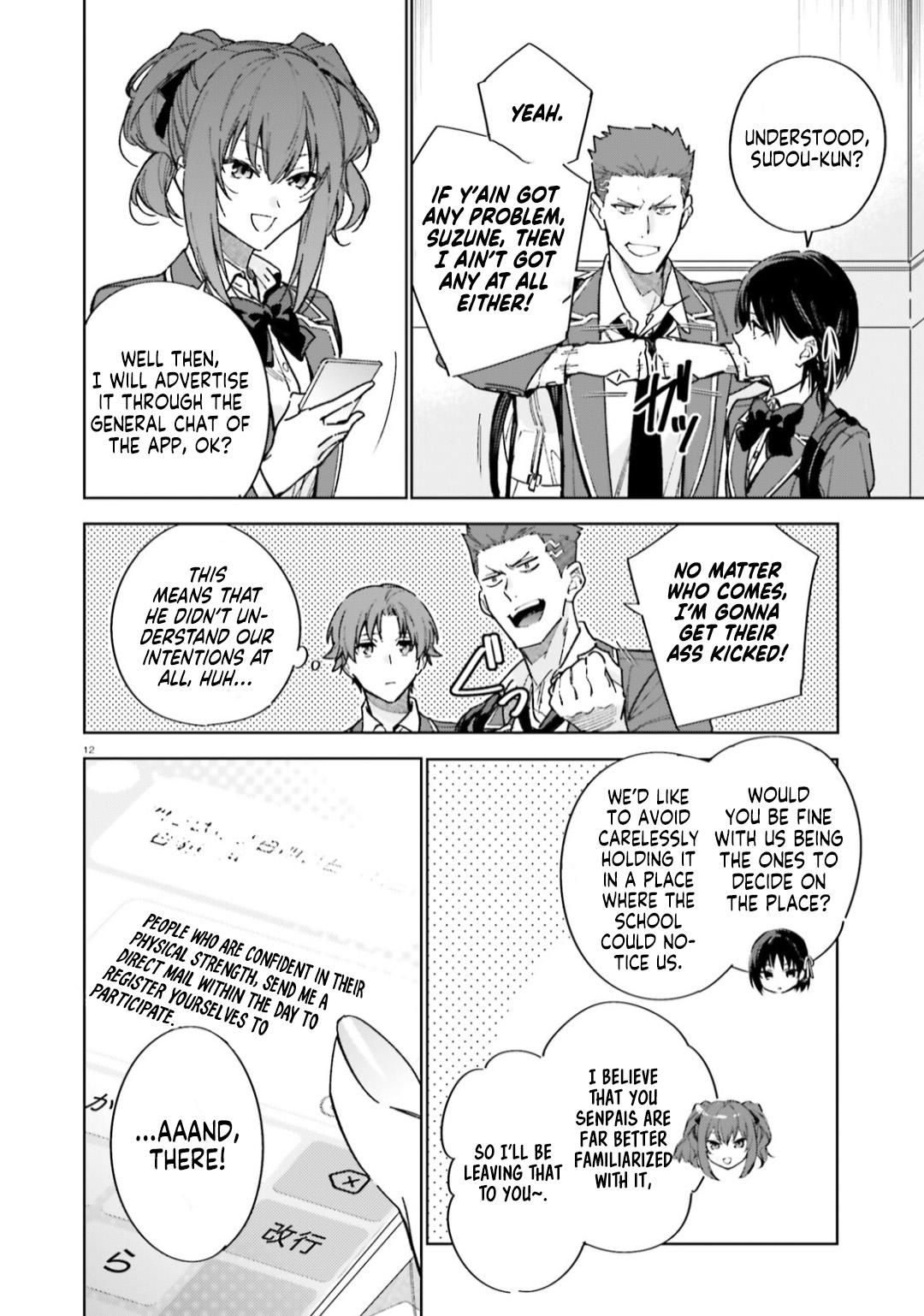 Read Classroom of the Elite - 2nd Year Manga Online