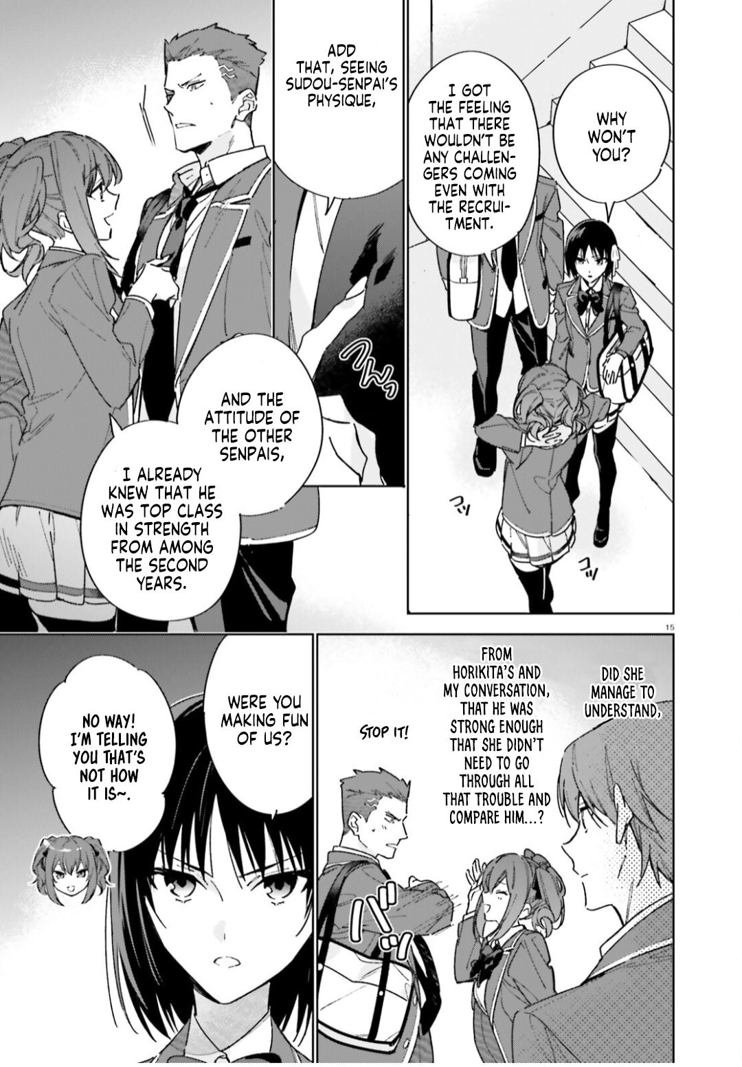 Read Classroom of the Elite - 2nd Year Manga Online