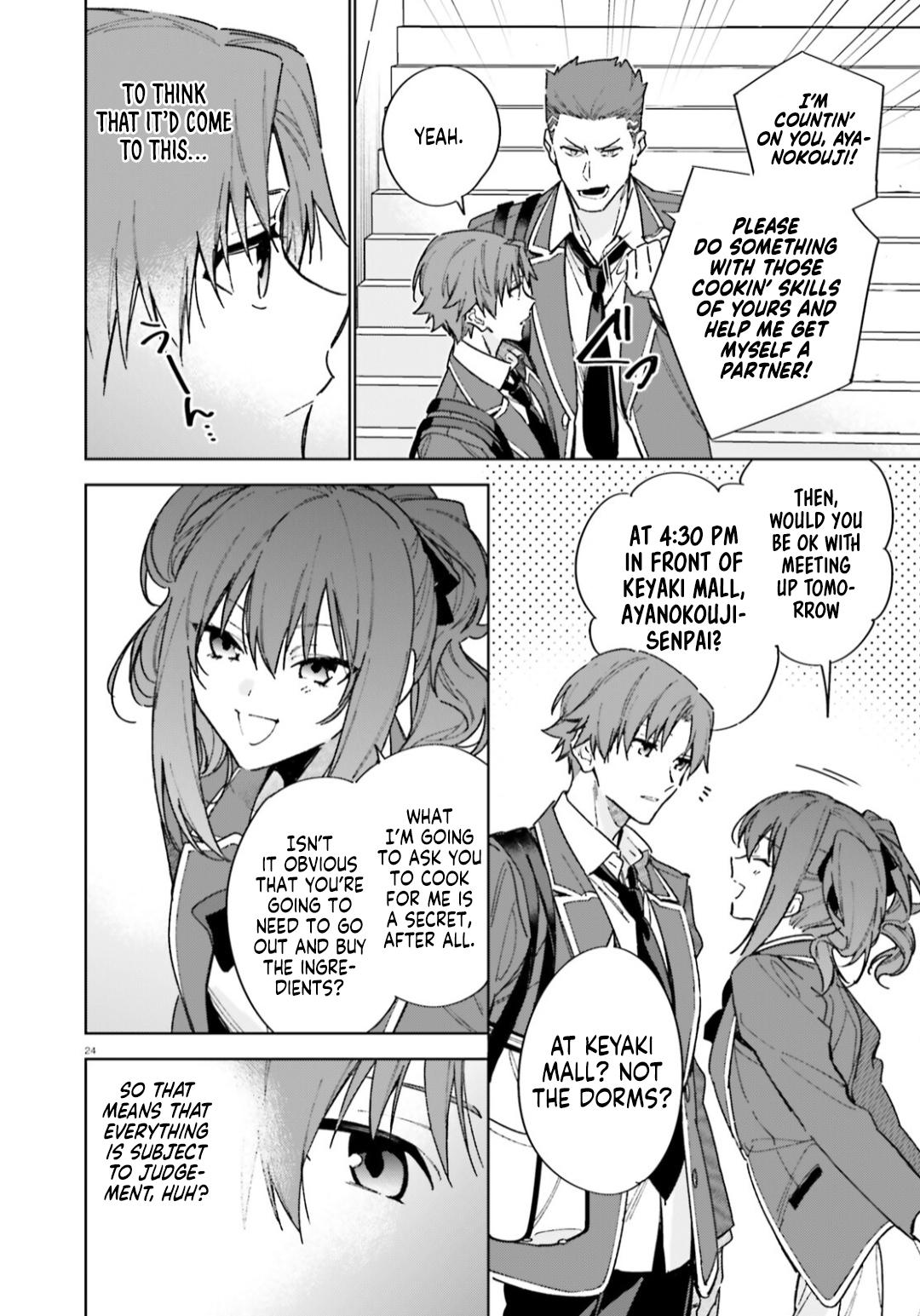 Read Classroom of the Elite - 2nd Year Manga Online