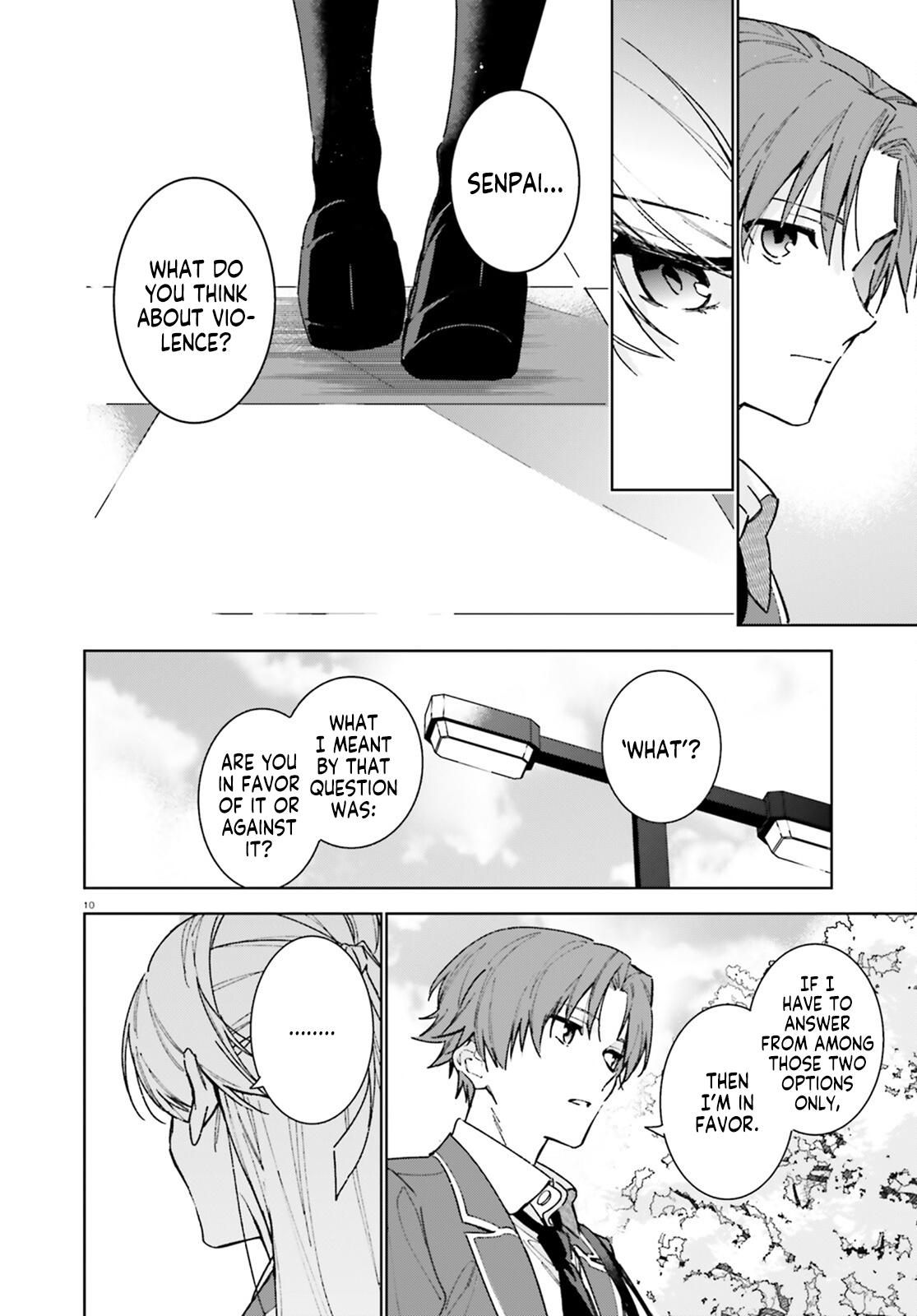 Read Classroom of the Elite - 2nd Year Manga Online