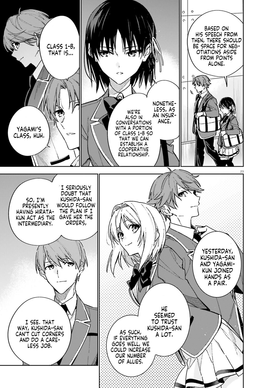 Read Classroom of the Elite - 2nd Year Manga Online