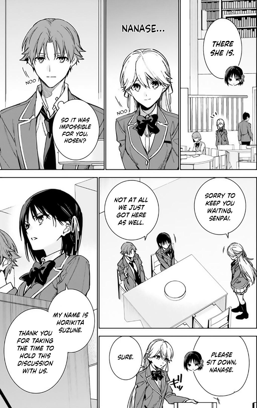 Read Classroom of the Elite - 2nd Year Manga Online