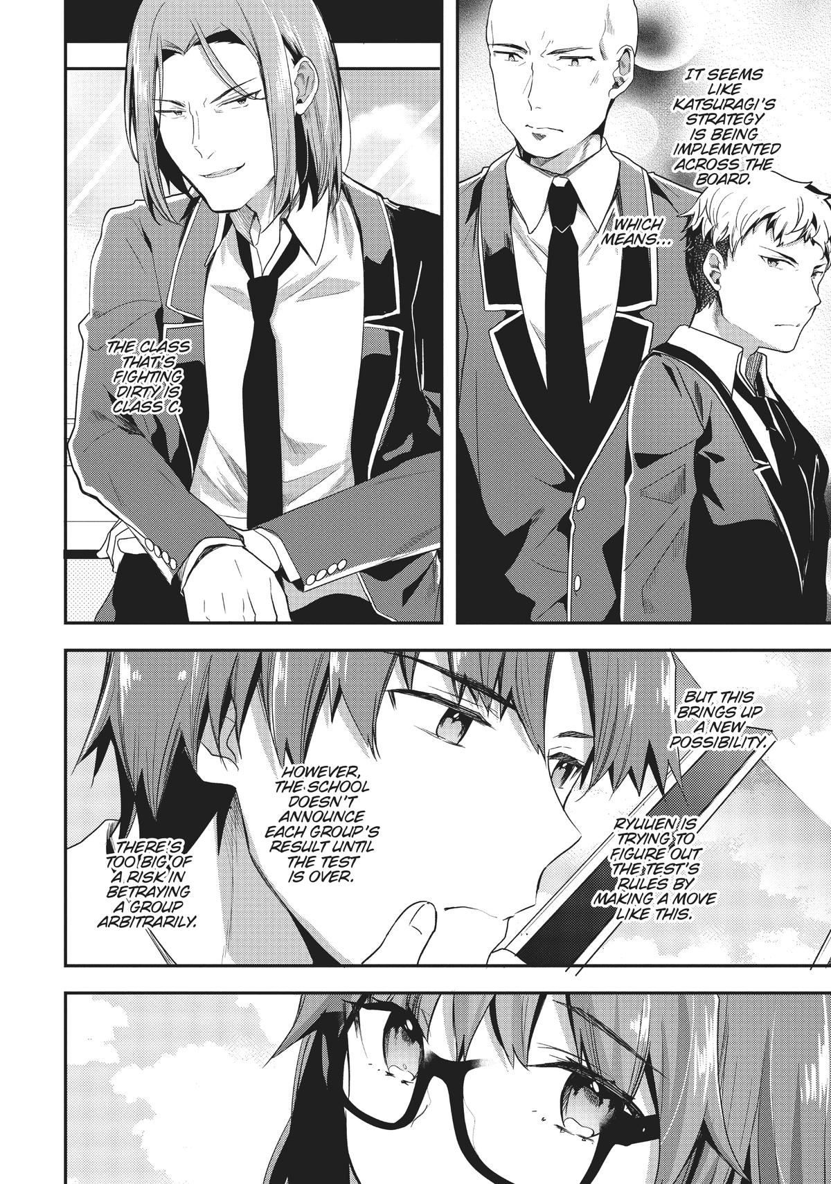 Read Classroom of the Elite Manga Online