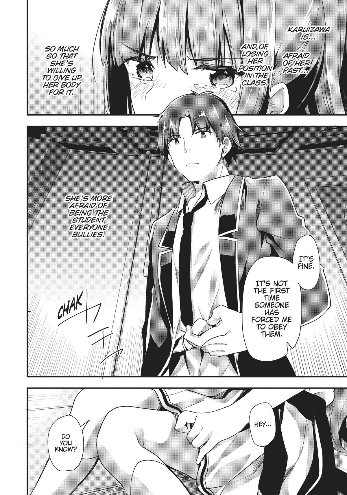 Read Classroom of the Elite Manga Online