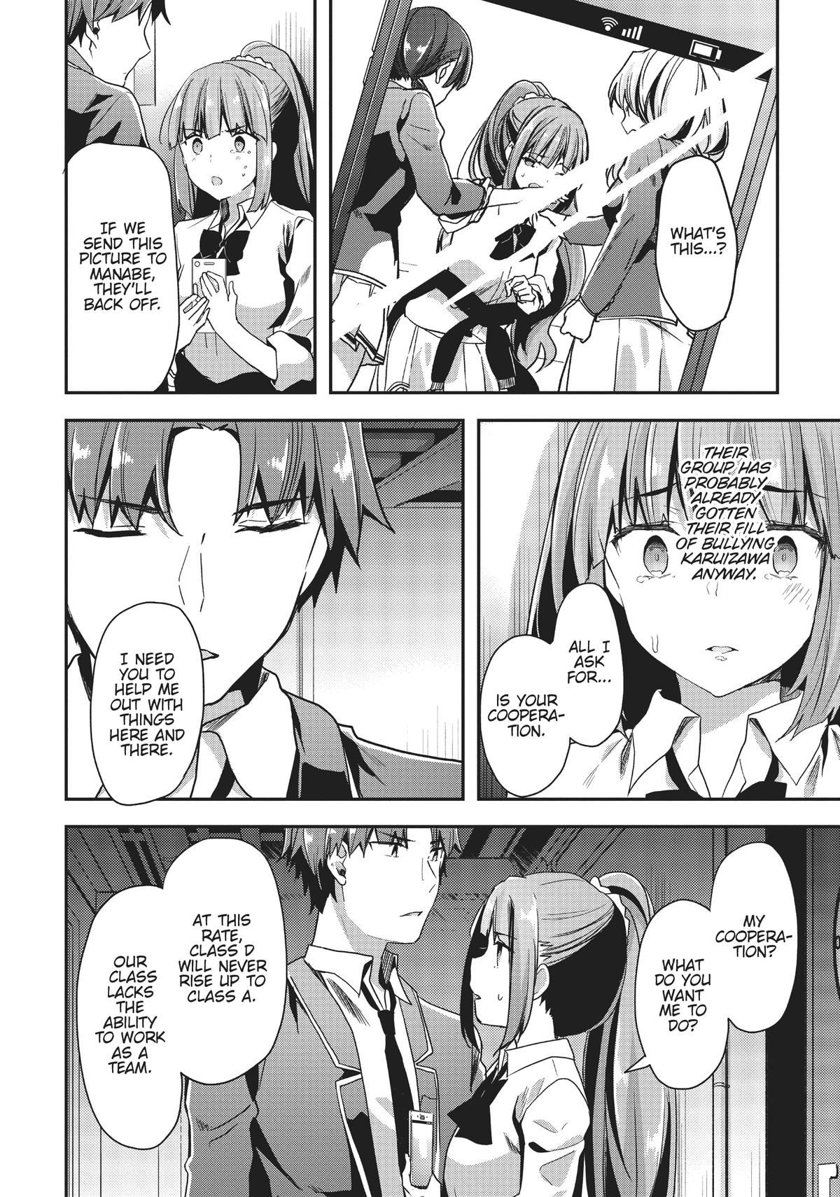 Read Classroom of the Elite Manga Online