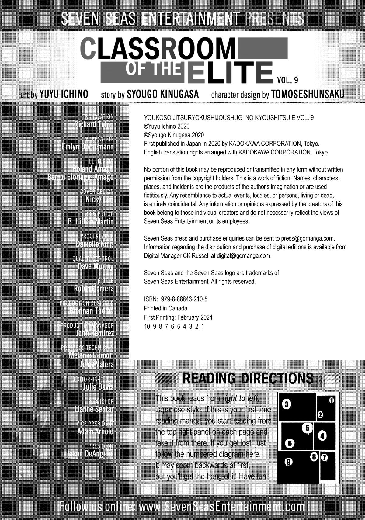 Read Classroom of the Elite Manga Online