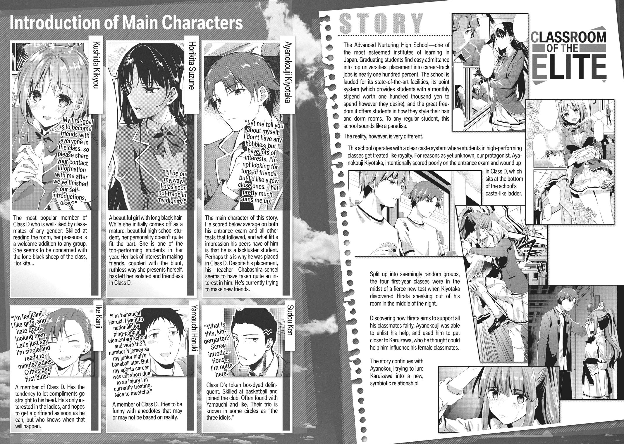 Read Classroom of the Elite Manga Online