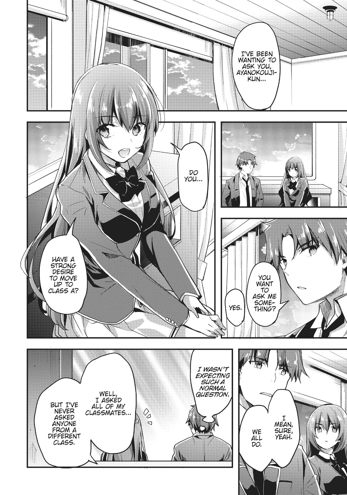 Read Classroom of the Elite Manga Online