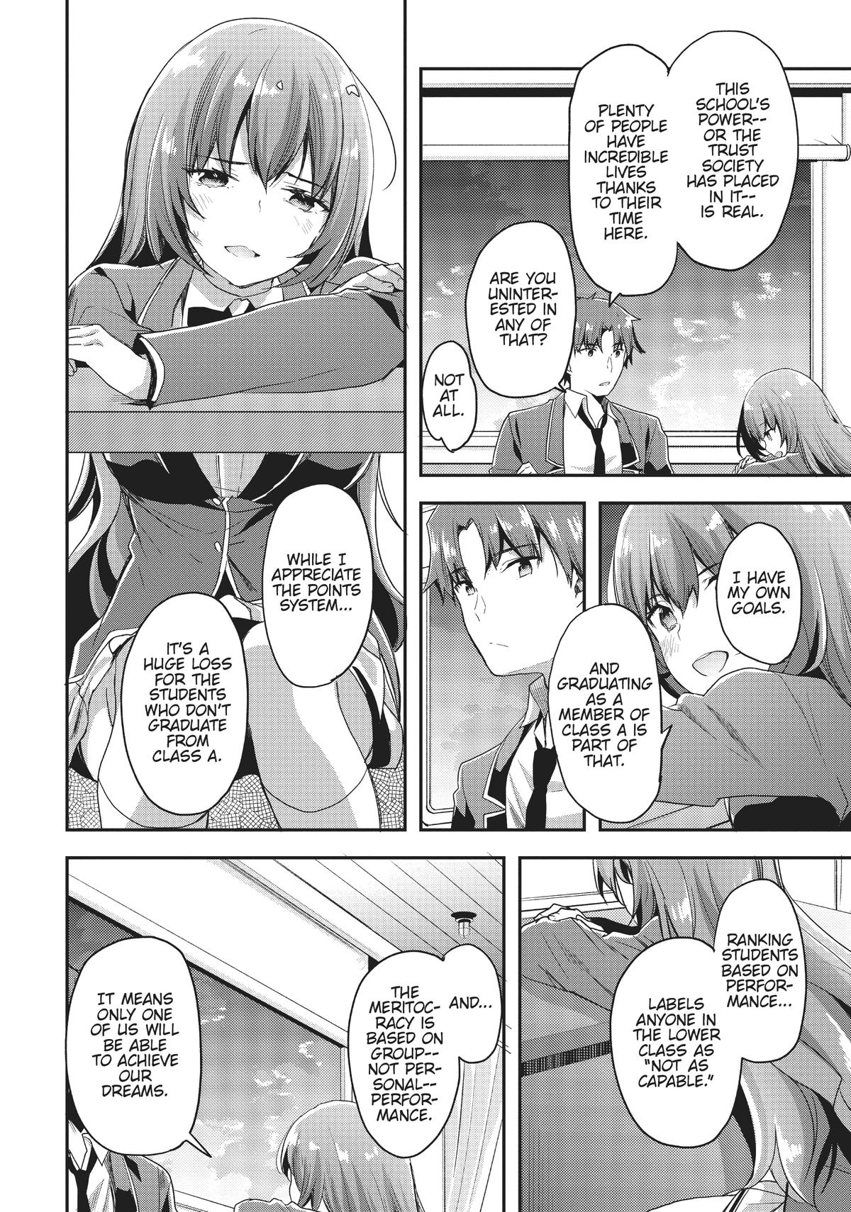 Read Classroom of the Elite Manga Online