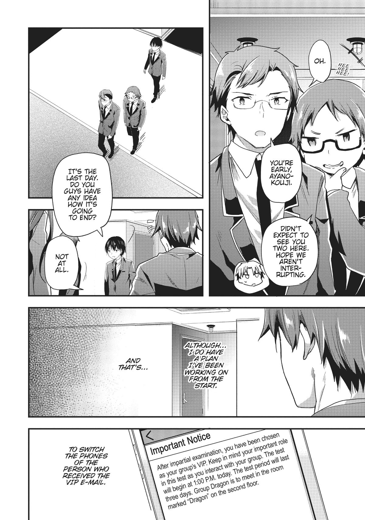 Read Classroom of the Elite Manga Online