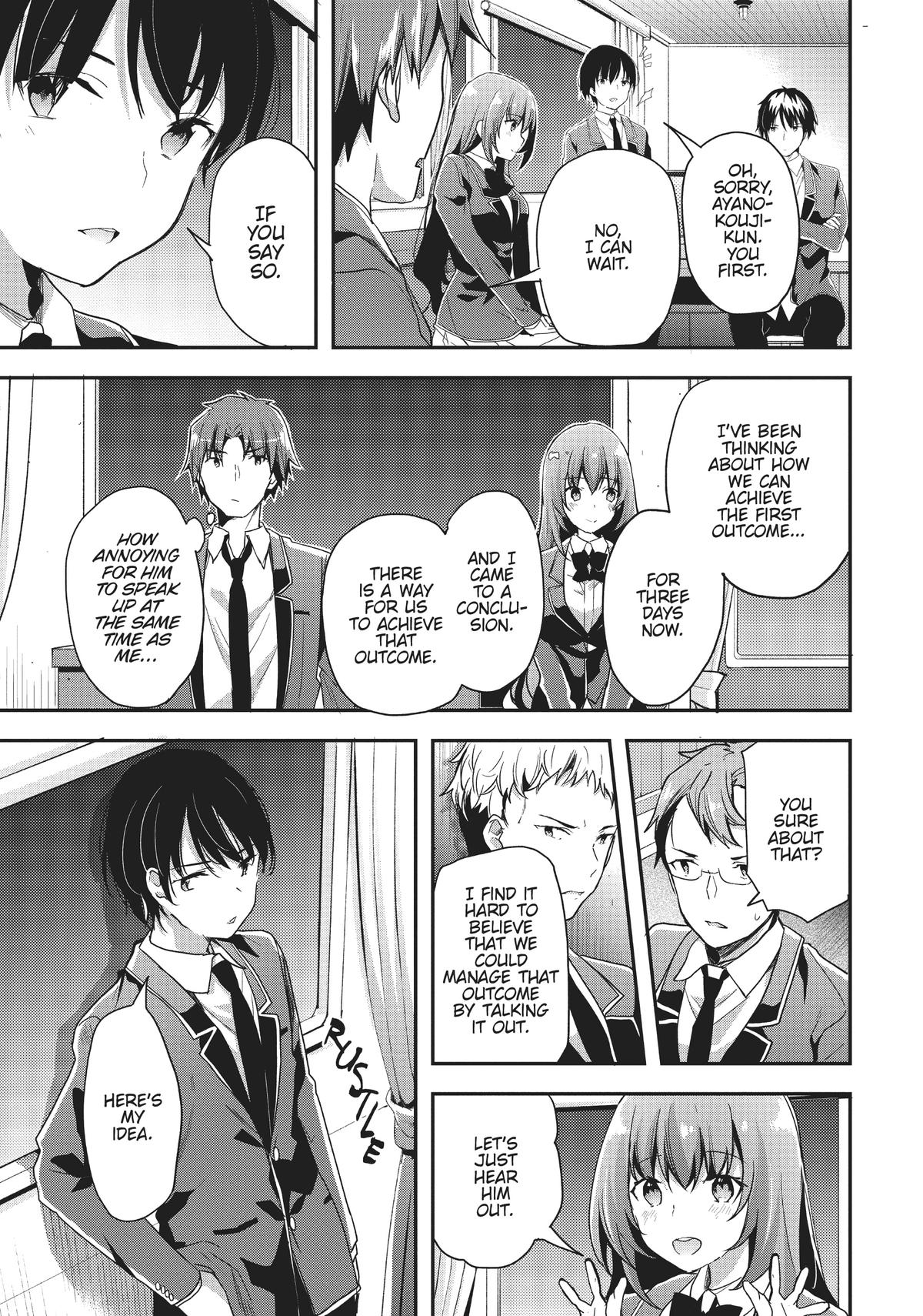 Read Classroom of the Elite Manga Online