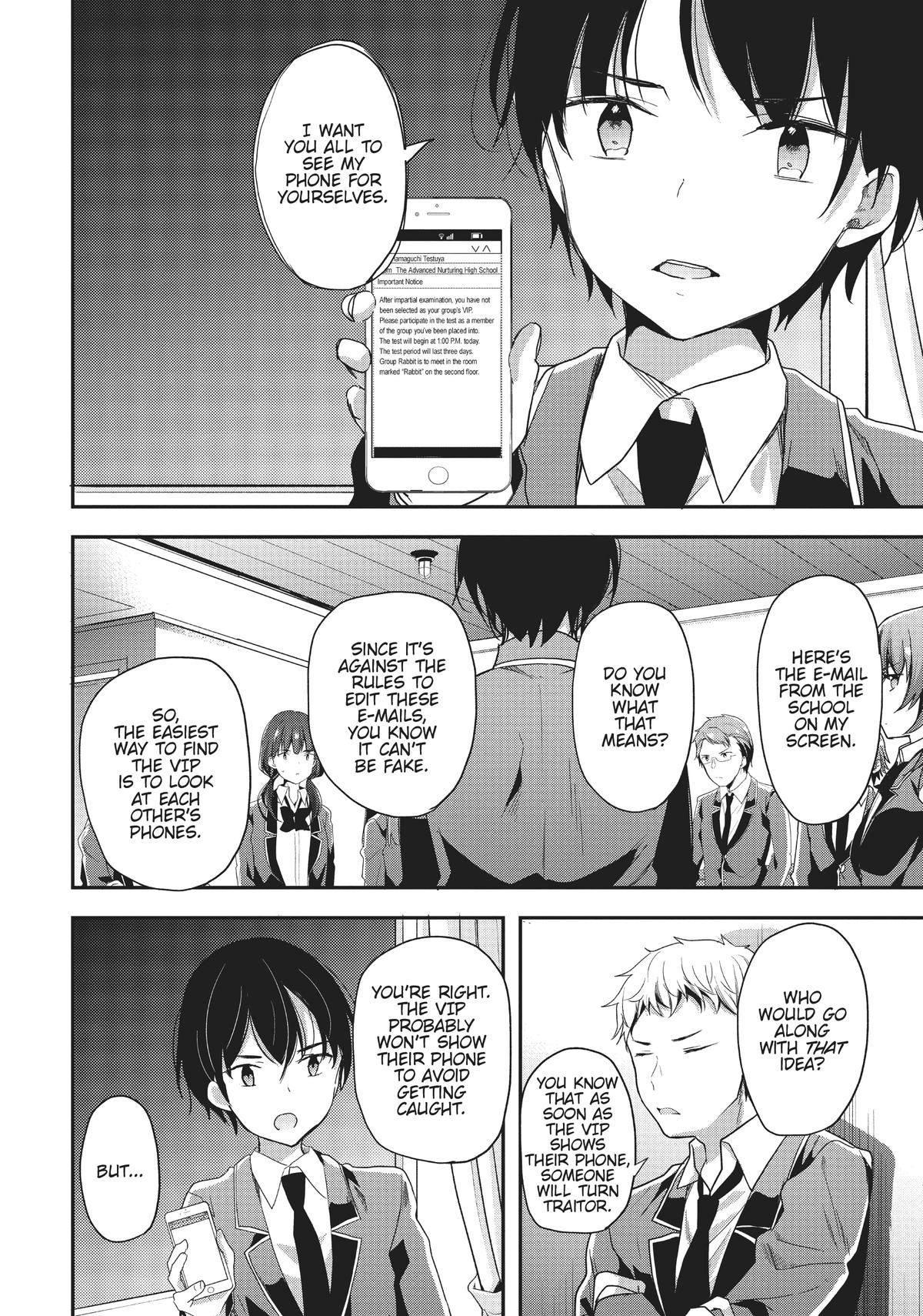 Read Classroom of the Elite Manga Online