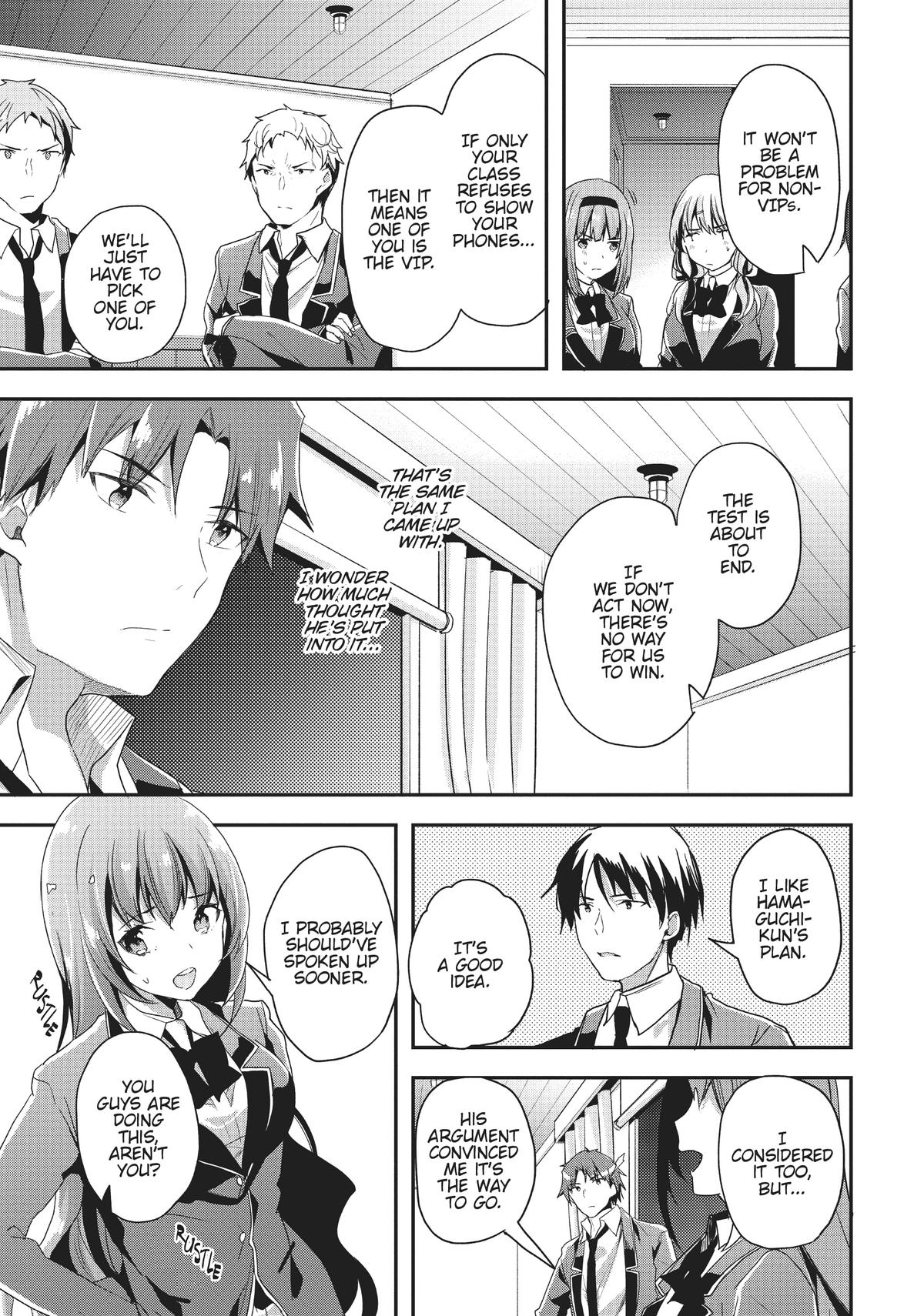 Read Classroom of the Elite Manga Online