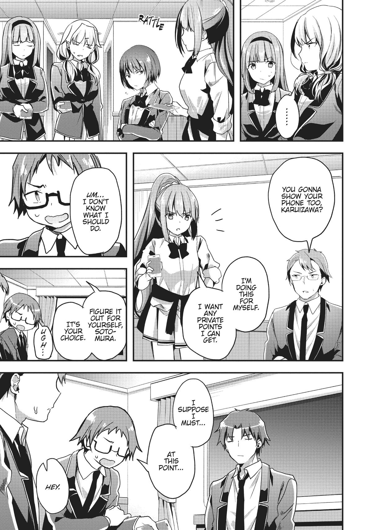 Read Classroom of the Elite Manga Online