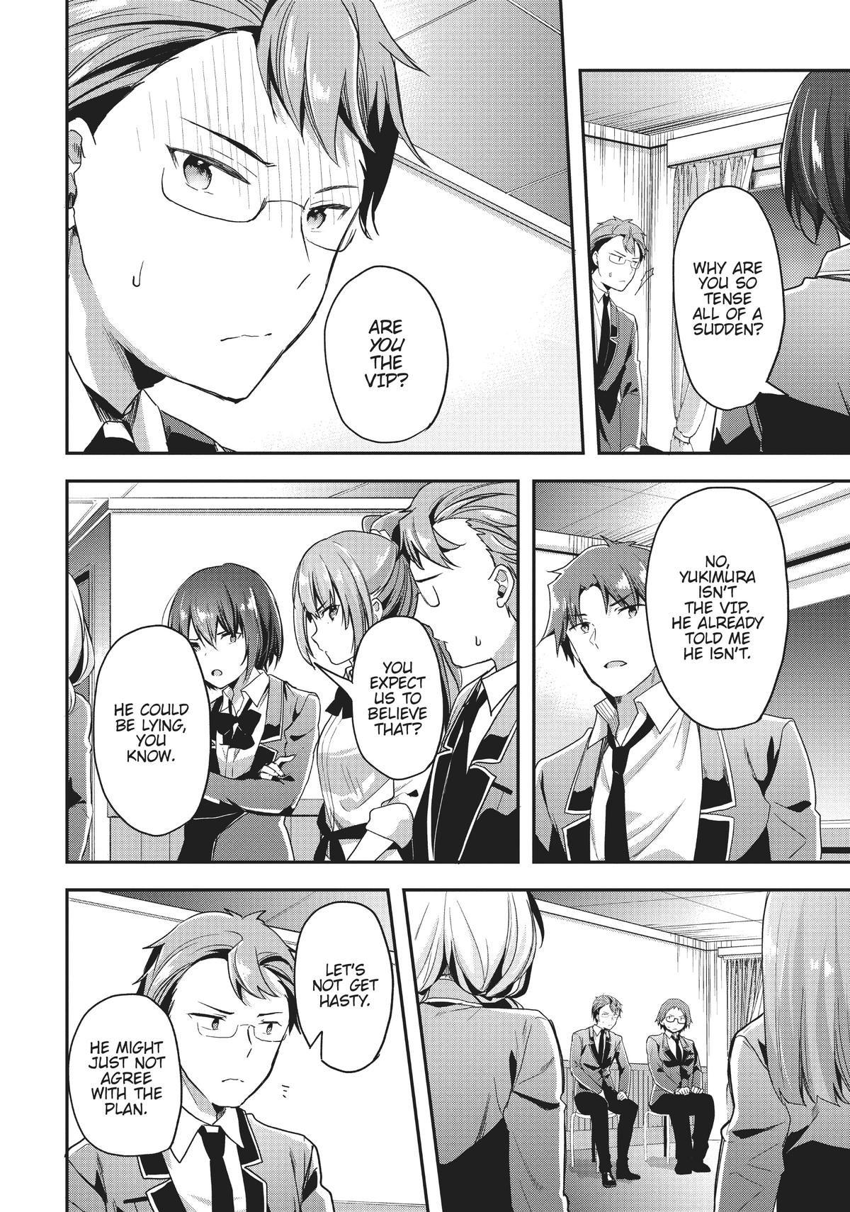 Read Classroom of the Elite Manga Online