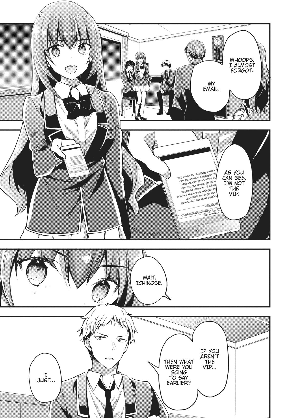 Read Classroom of the Elite Manga Online