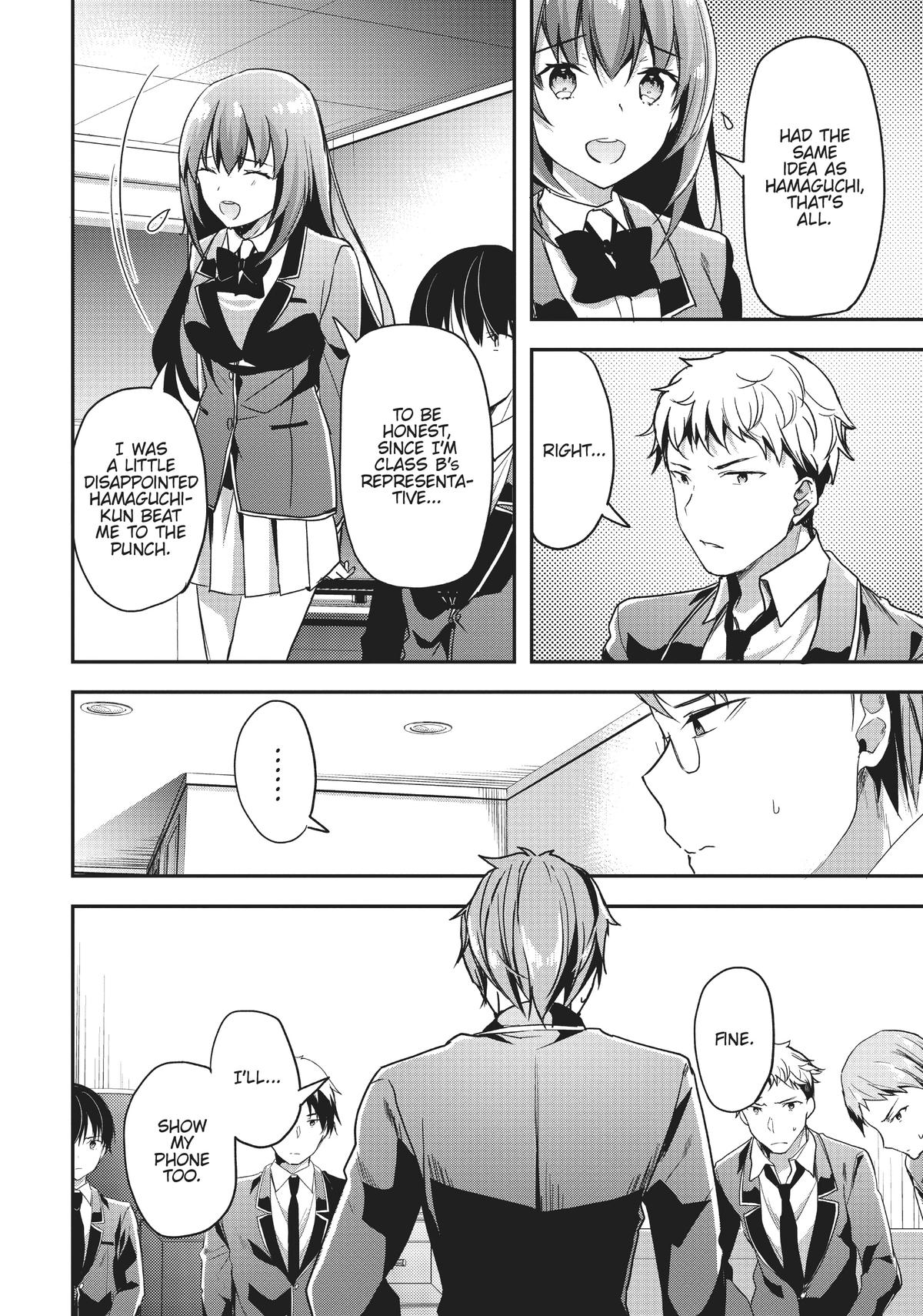 Read Classroom of the Elite Manga Online