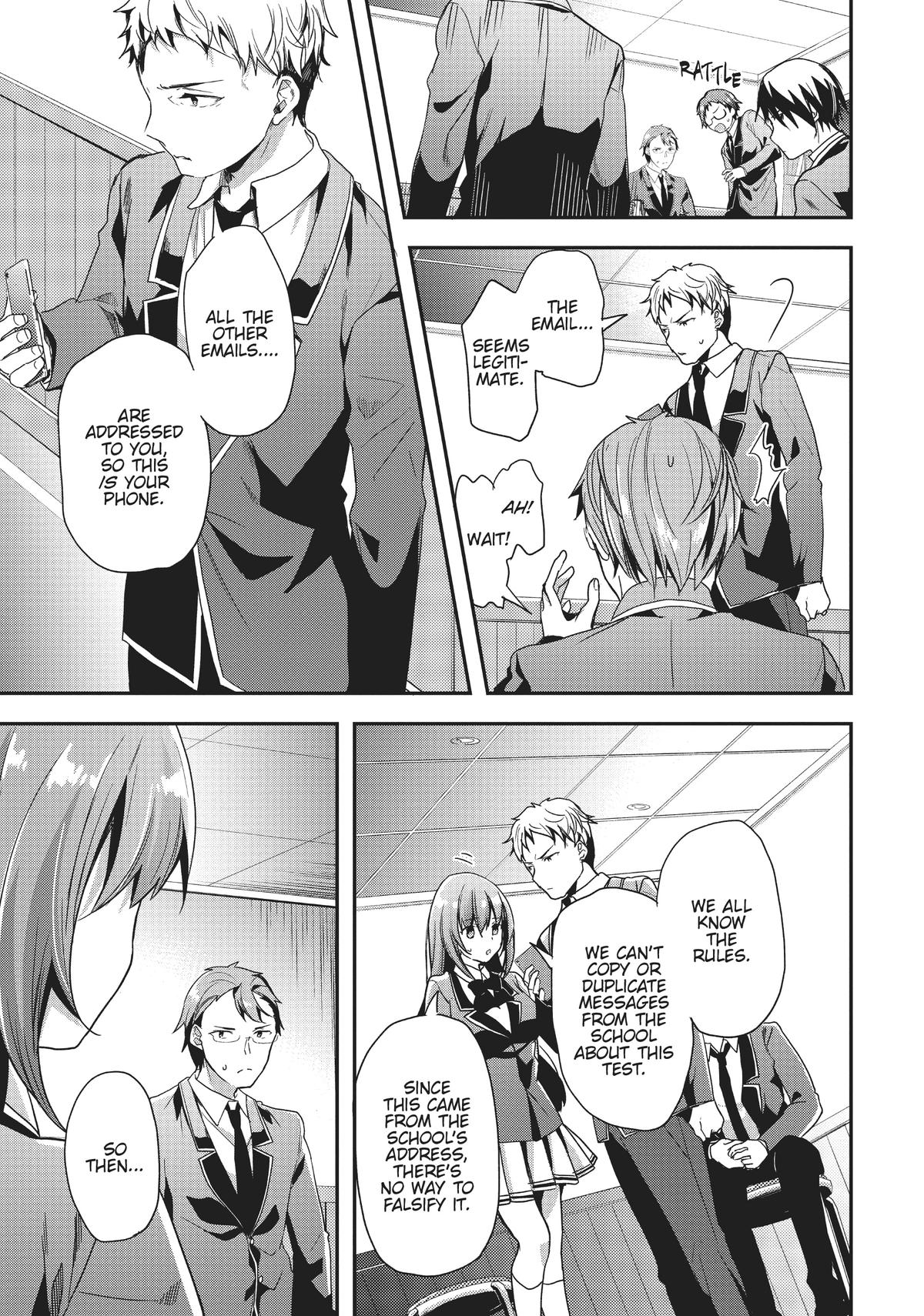 Read Classroom of the Elite Manga Online