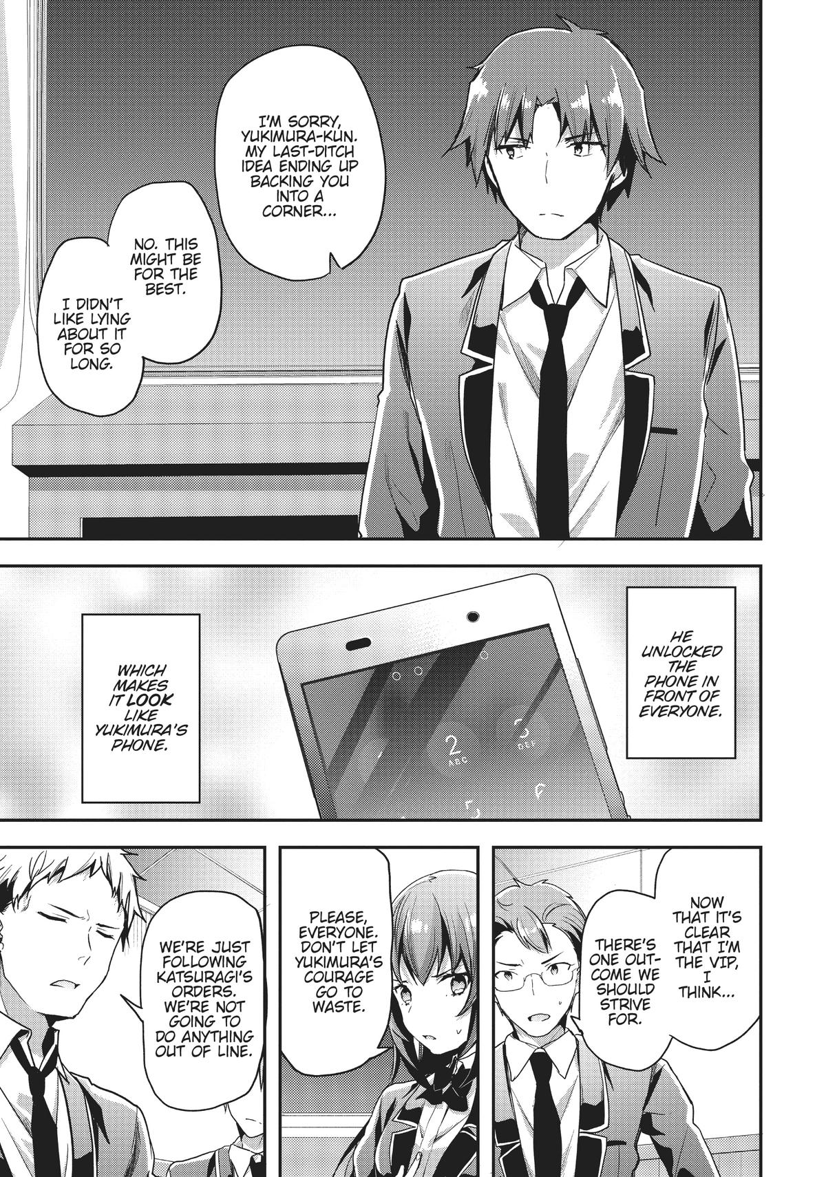 Read Classroom of the Elite Manga Online