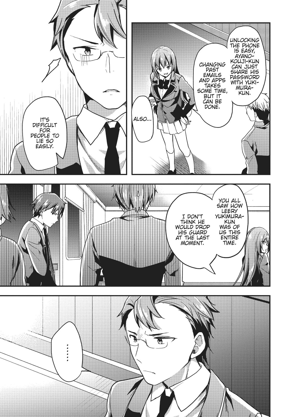 Read Classroom of the Elite Manga Online