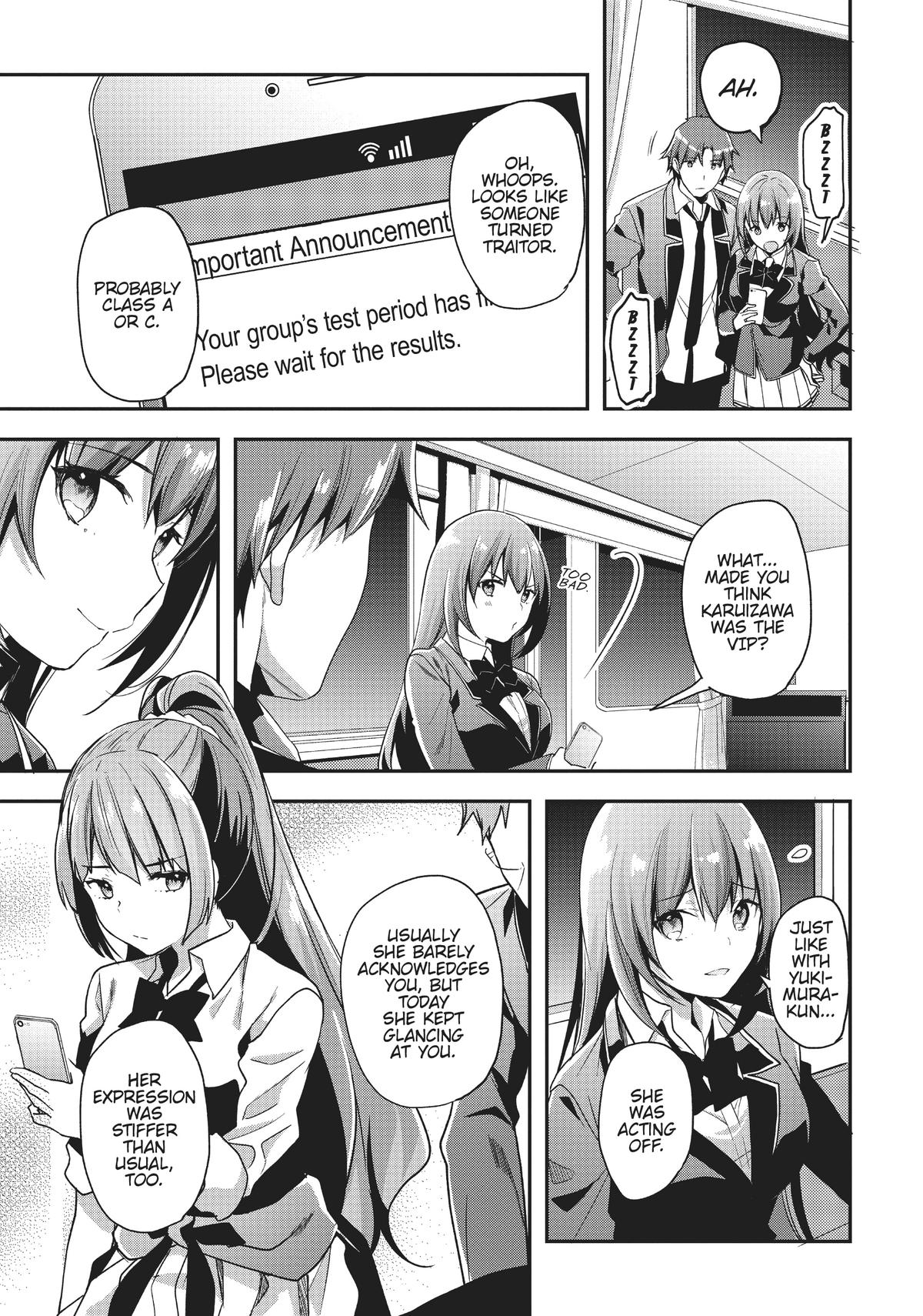 Read Classroom of the Elite Manga Online